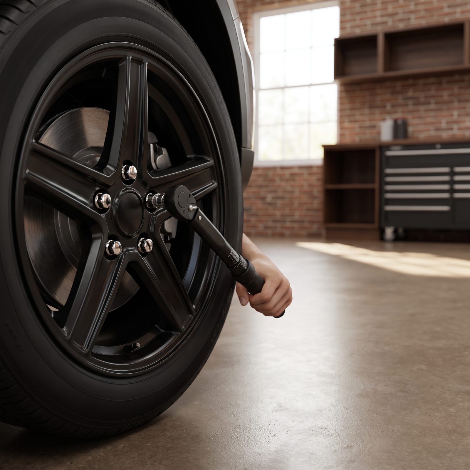 Lug Nuts Should Be Tightened With a Torque Wrench