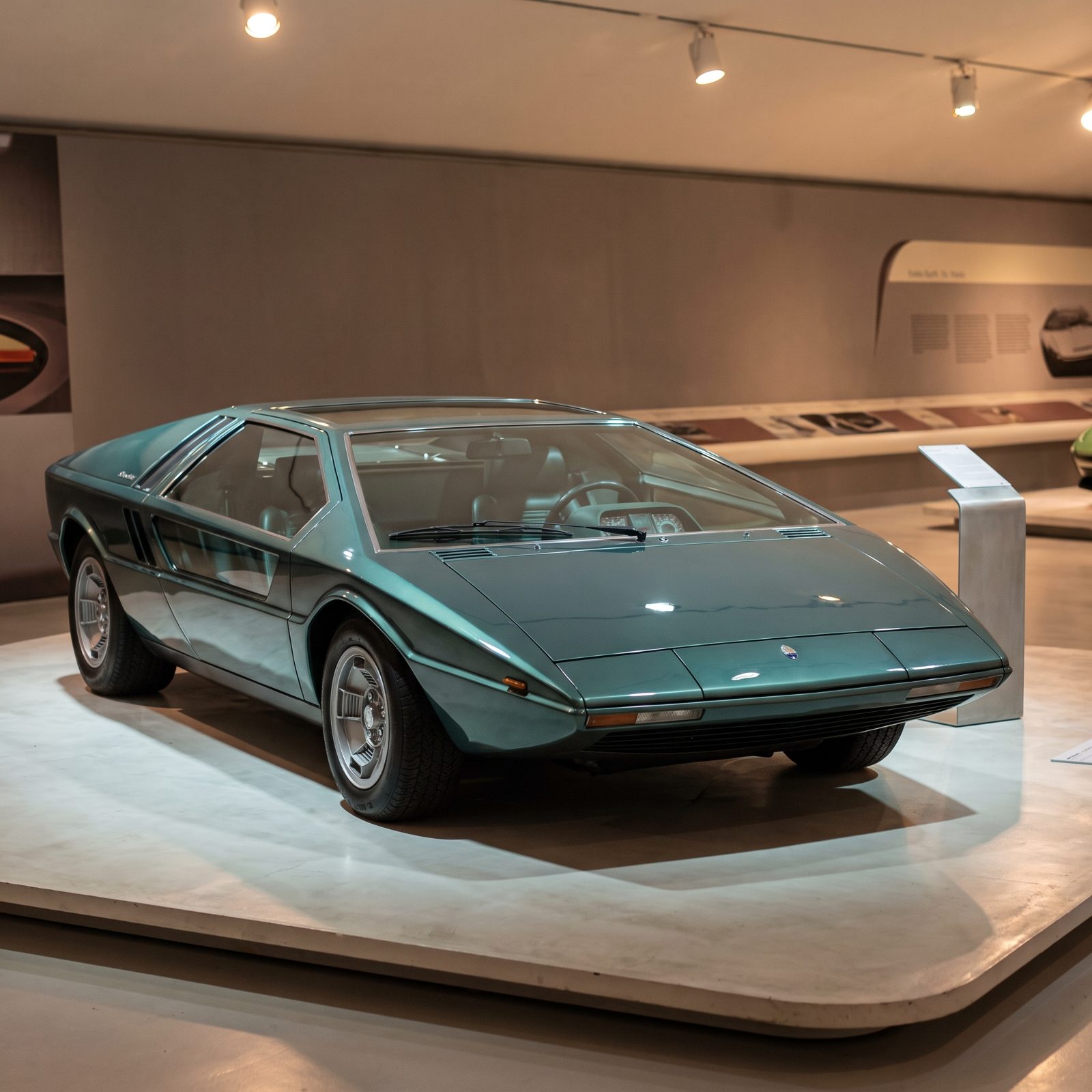 Maserati Boomerang: The Geometric Wedge That Put the Gauges Inside the Steering Wheel