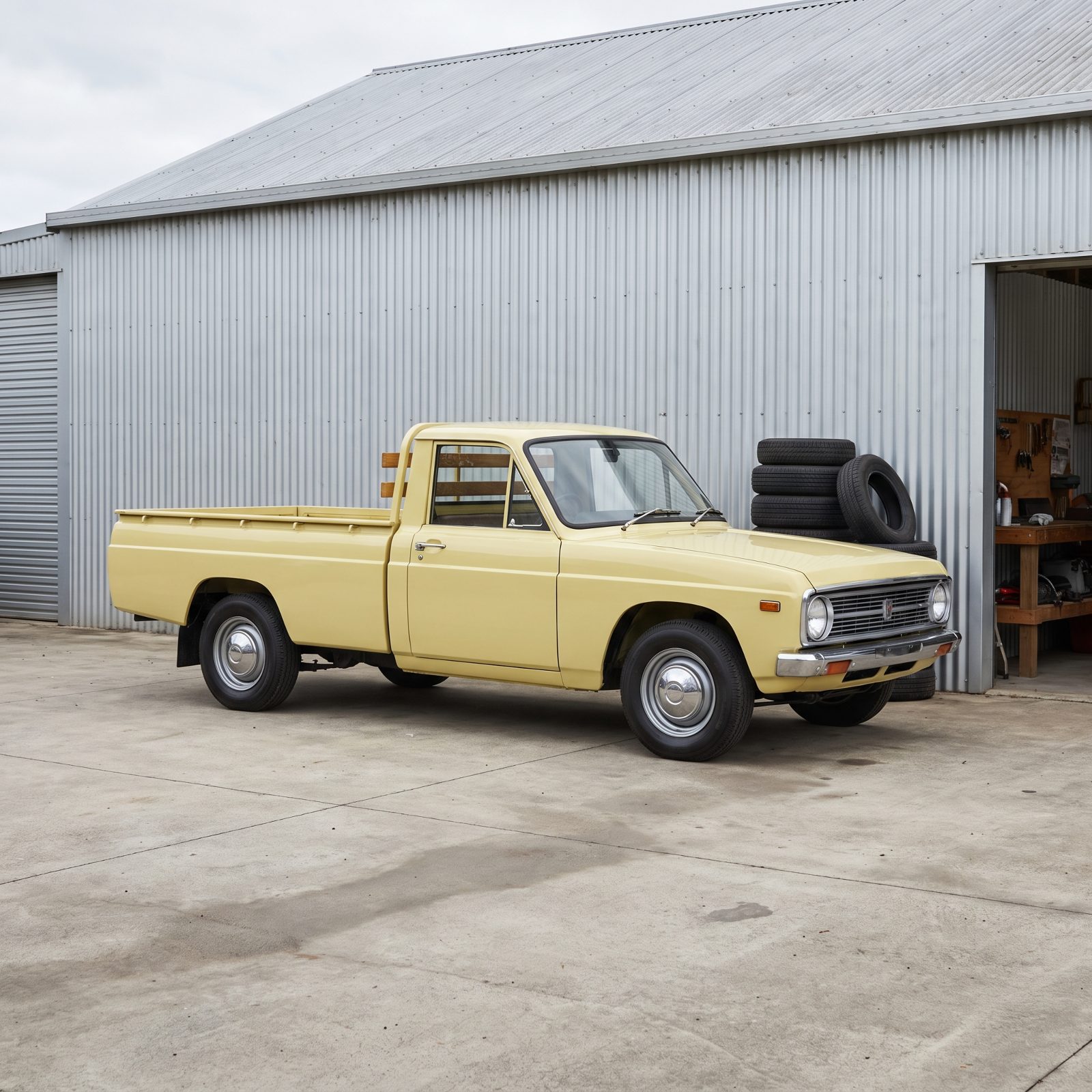 Mazda B1600, Clean Japanese Utility Design