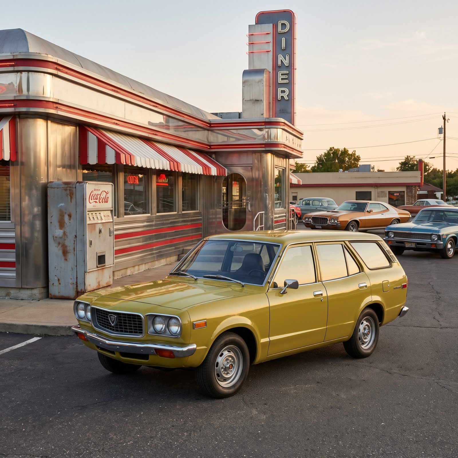 Mazda RX-3 Wagon, Rotary Power in a Family Body