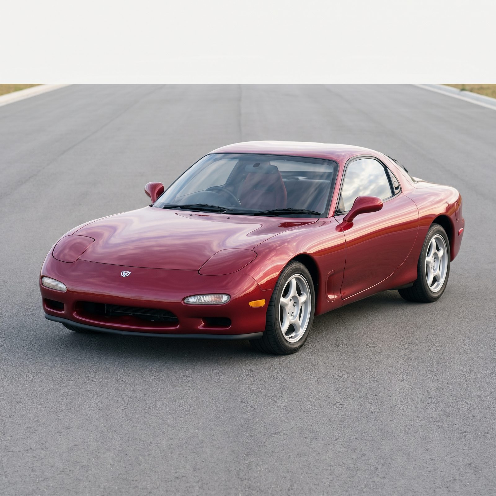 Mazda RX-7 FD: Smooth Curves With Almost No Visual Weight