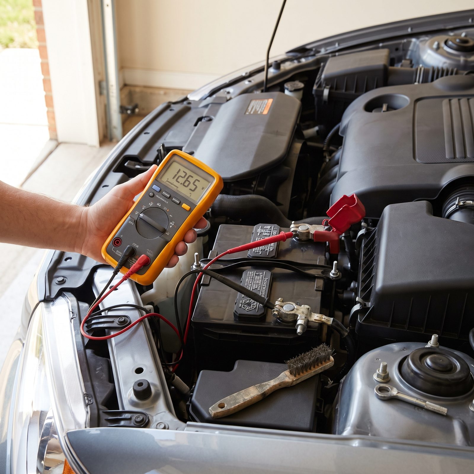 Measure Battery Voltage and Perform a Proper Load Test
