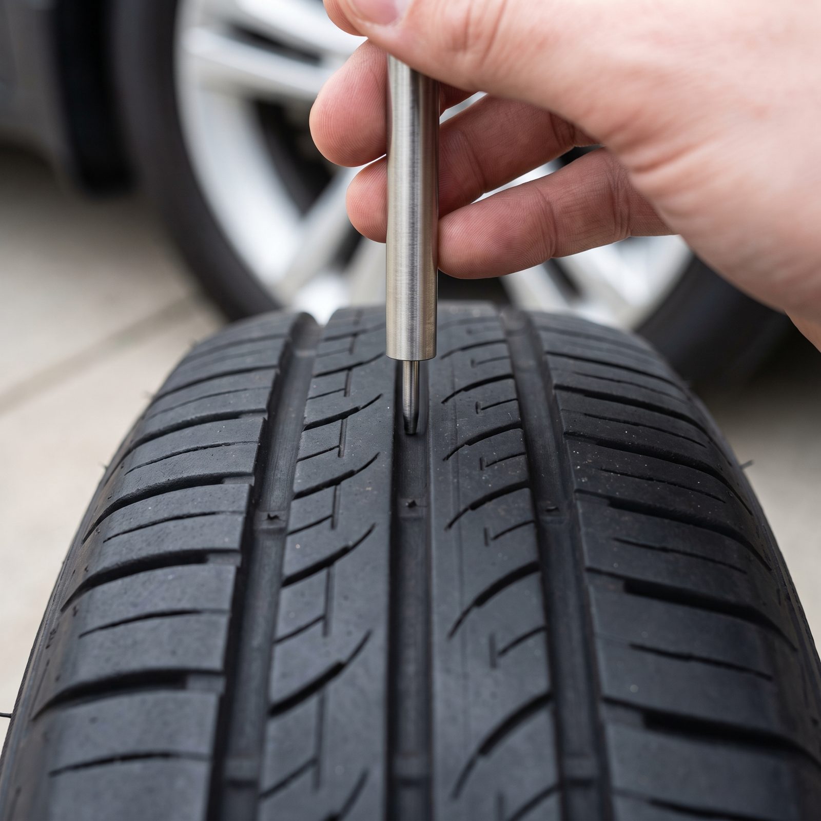 Measure Tread Across Each Tire and Investigate Uneven Wear