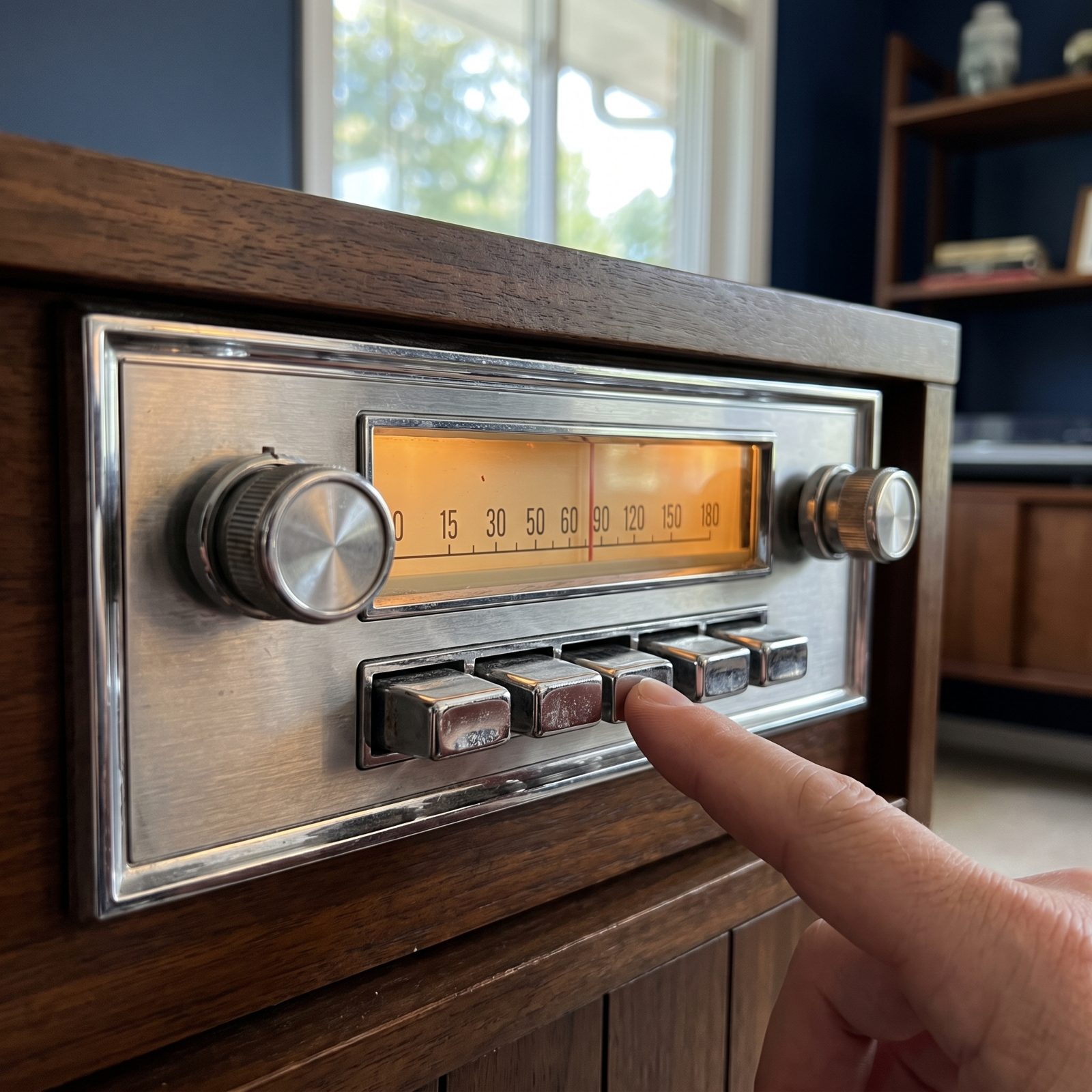 Mechanical Station-Preset Buttons, Radio Memory With a Solid Clunk