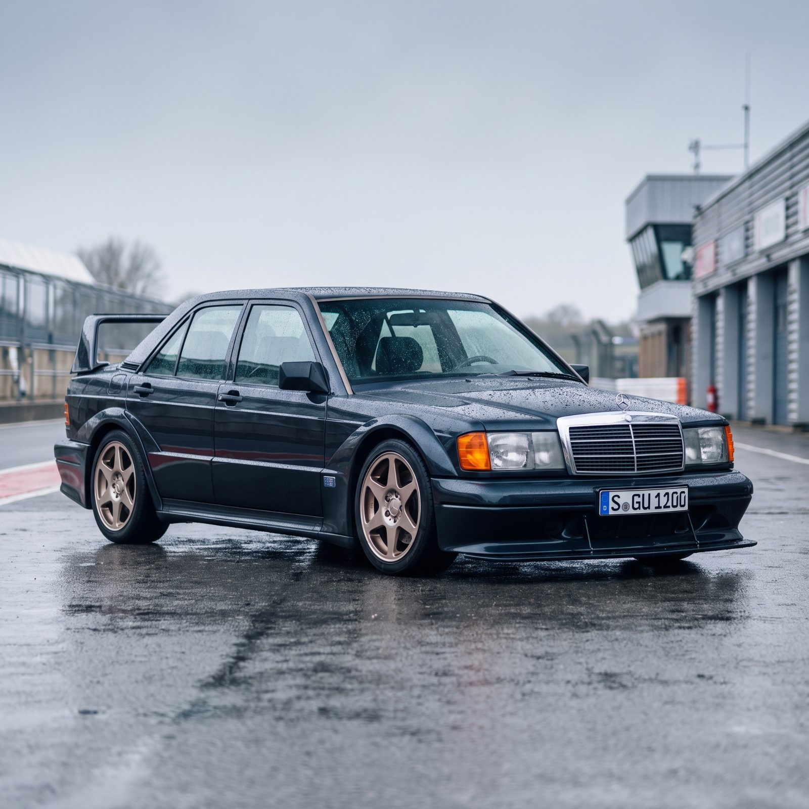 Mercedes 190E 2.5-16 Evolution II: The Giant-Wing Sedan Gone Right