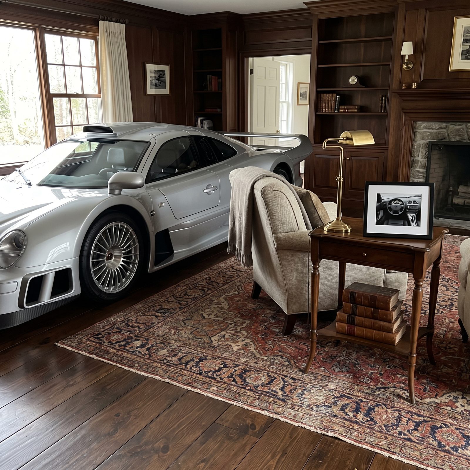 Mercedes-Benz CLK GTR, A Race-Car Cabin on a Road-Legal Body