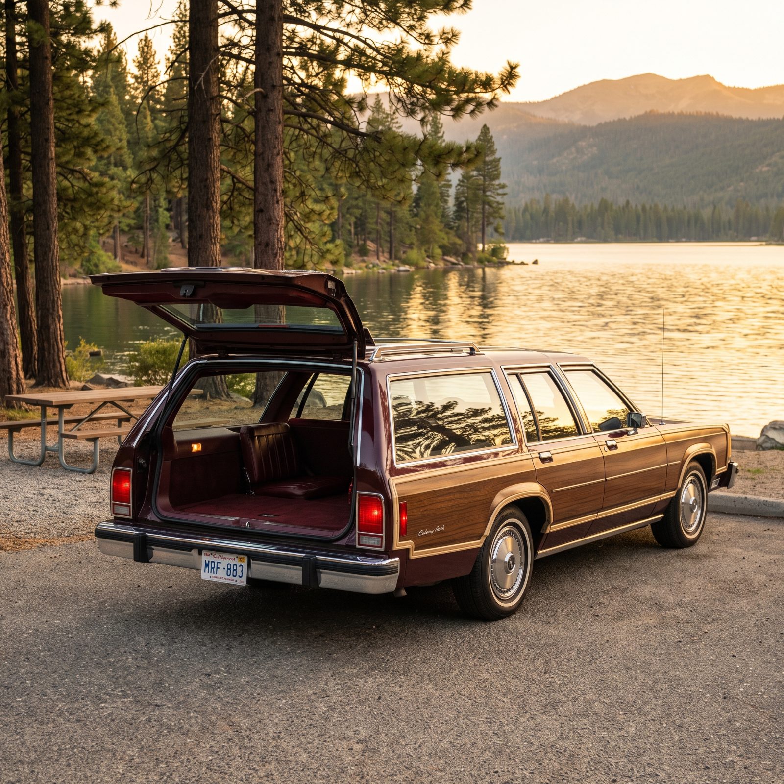 Mercury Colony Park, Formal Luxury and a Side-Facing Third Row