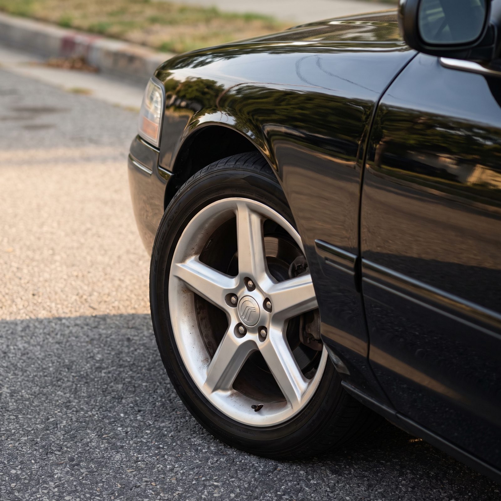 Mercury Marauder: The Satin-Finish Five-Spoke Wheels