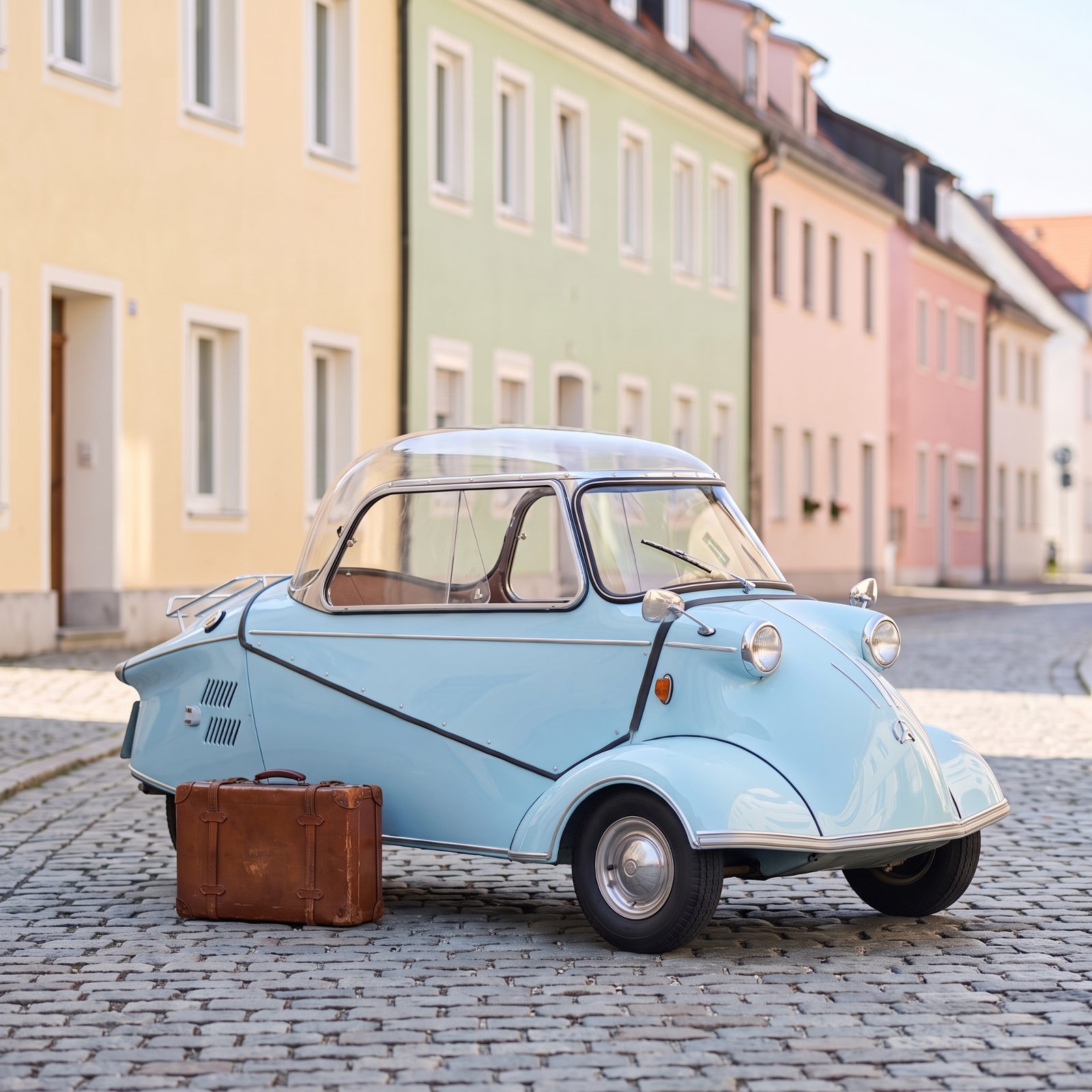 Messerschmitt KR200: Tandem Seating Under a Bubble Canopy