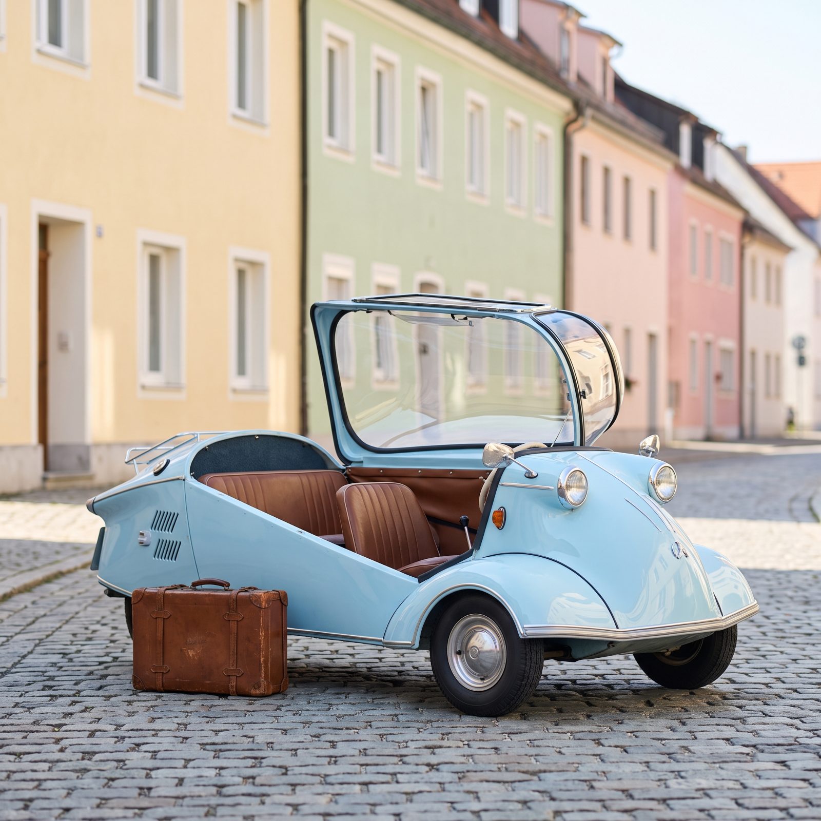Messerschmitt KR200: Tandem Seating Under a Bubble Canopy