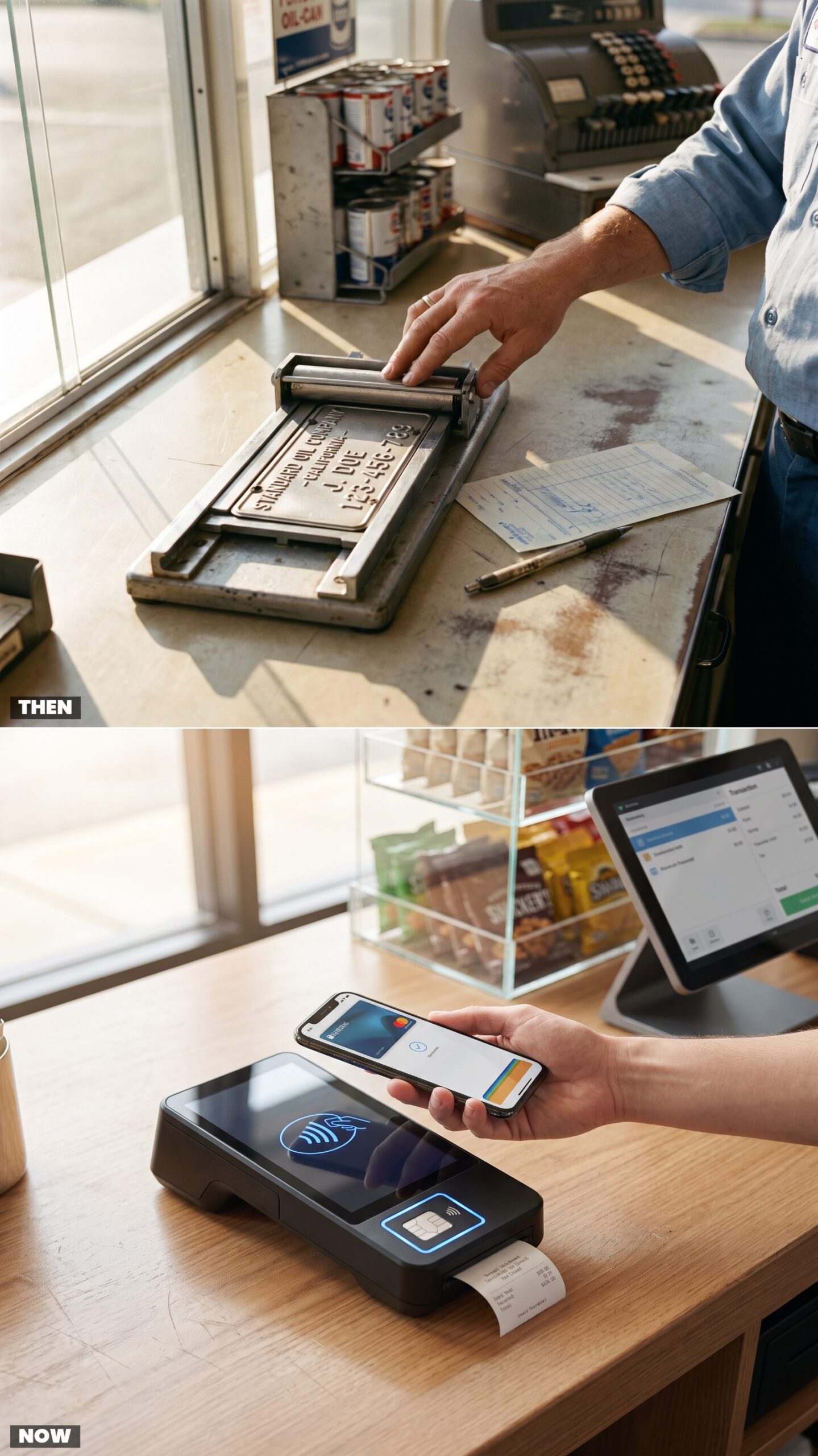 Metal Charge Plates vs. Contactless Card Readers