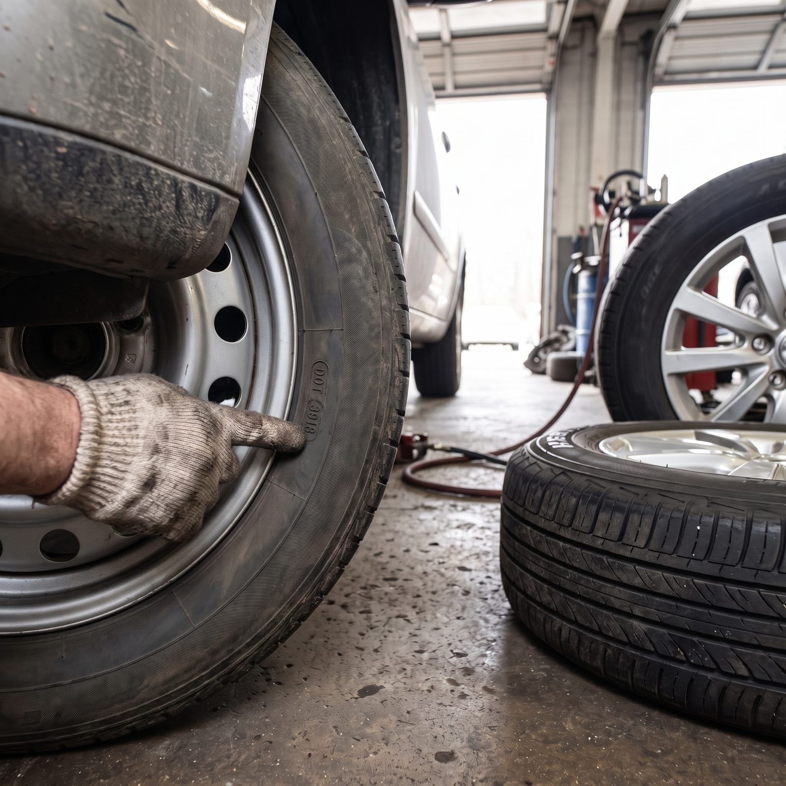 Mismatched Tires or Old Date Codes Signal Neglect