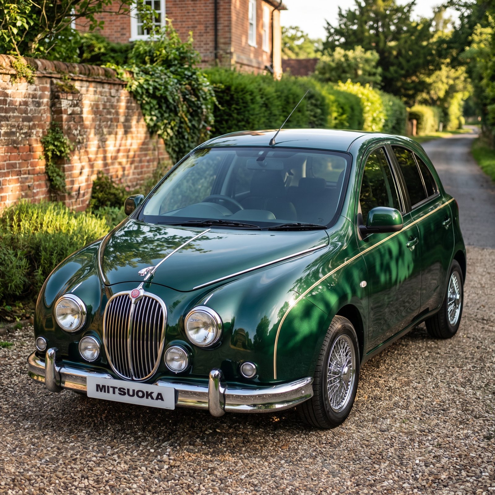 Mitsuoka Viewt: A Tiny Nissan in a Vintage Jaguar Suit