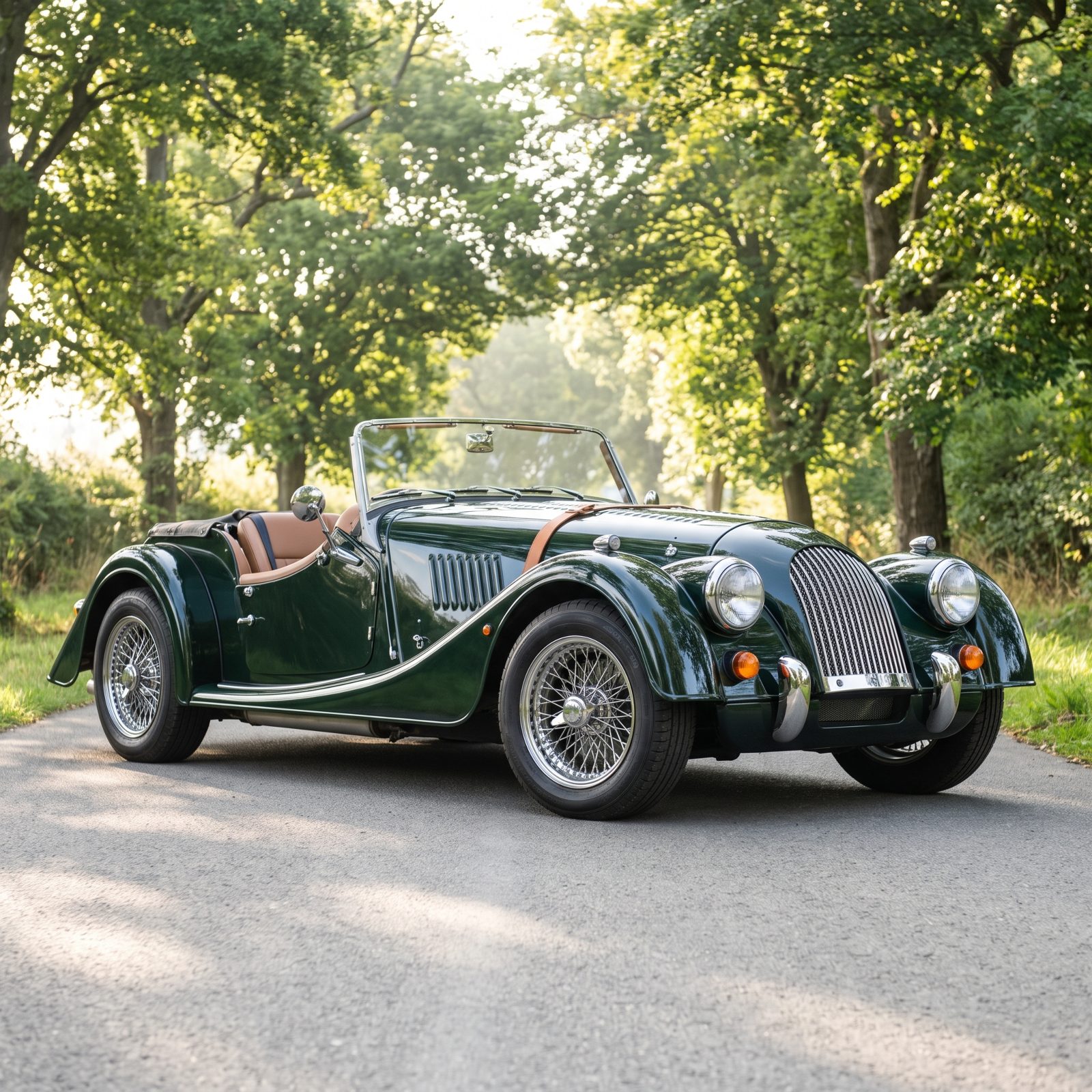 Morgan Plus 4: Prewar Proportions That Turn a Grocery Run Into an Event