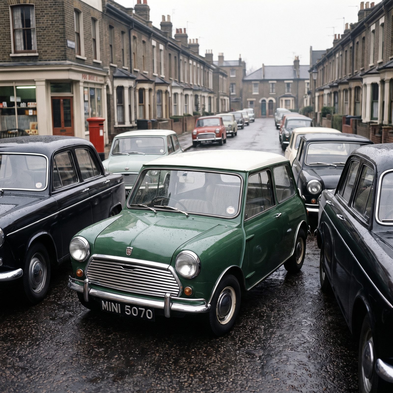 Morris Mini-Minor: Maximizing Cabin Space During a Fuel Crisis