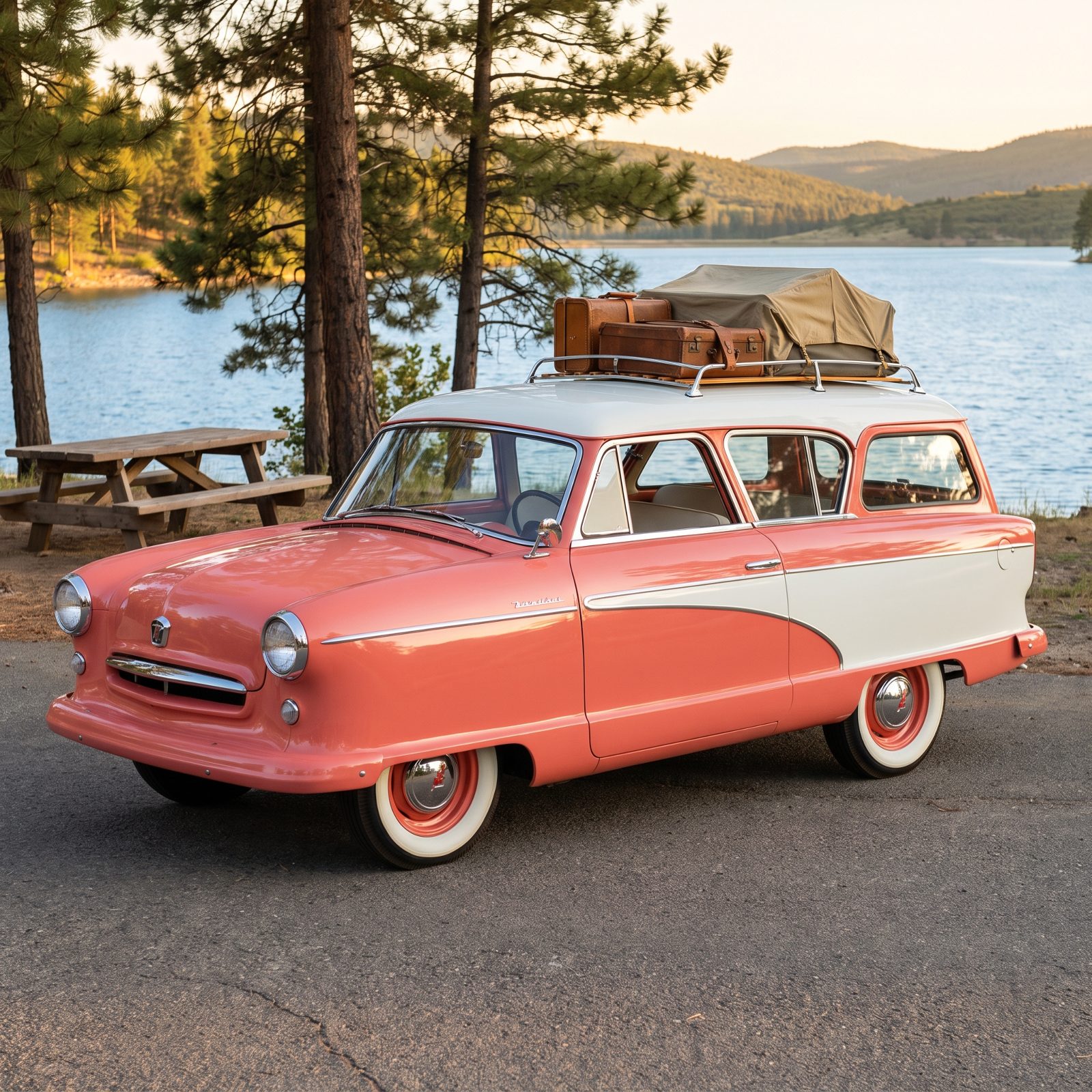 Nash Rambler Cross Country, Compact Americana in Two Tones