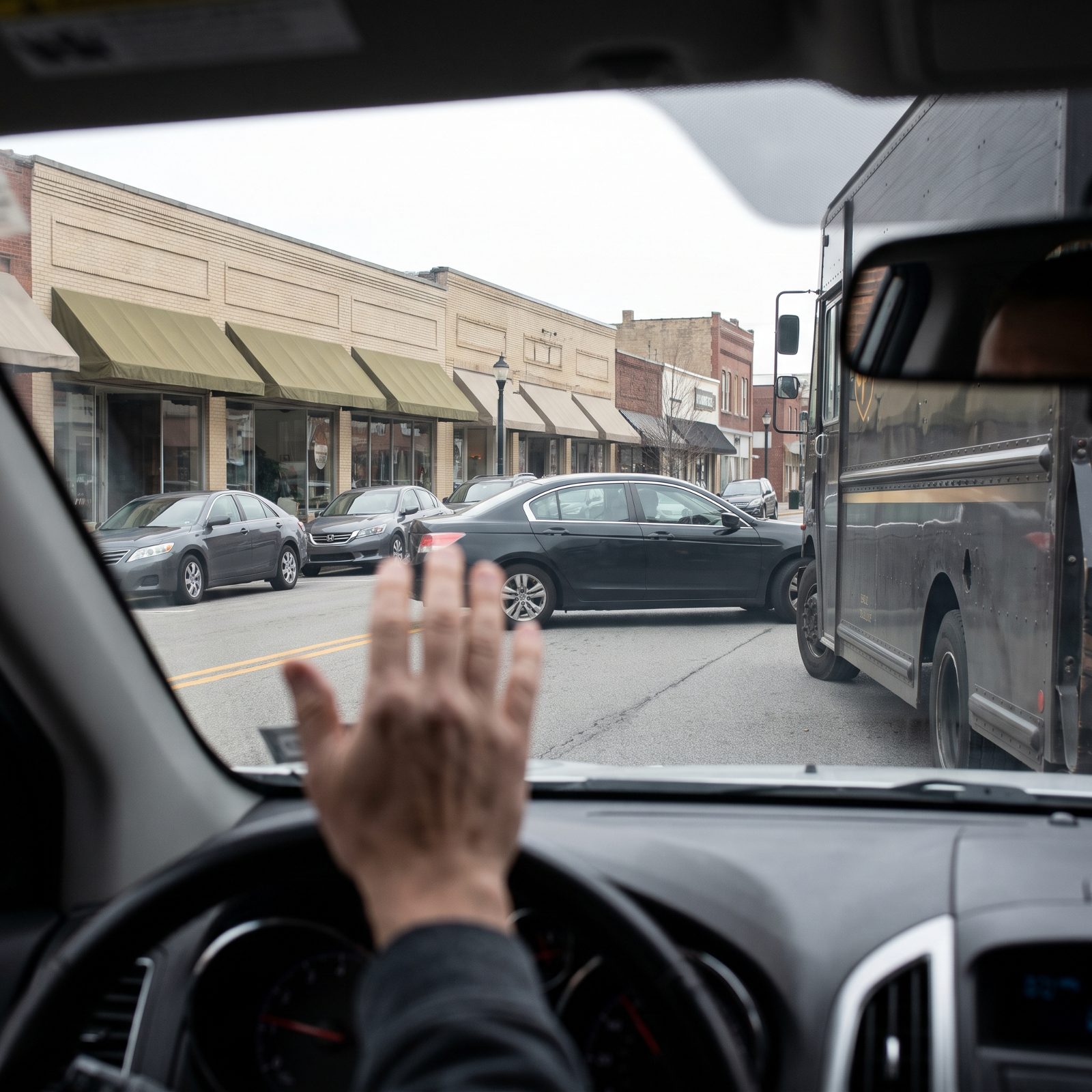 Never Wave Someone Into a Lane You Can't See