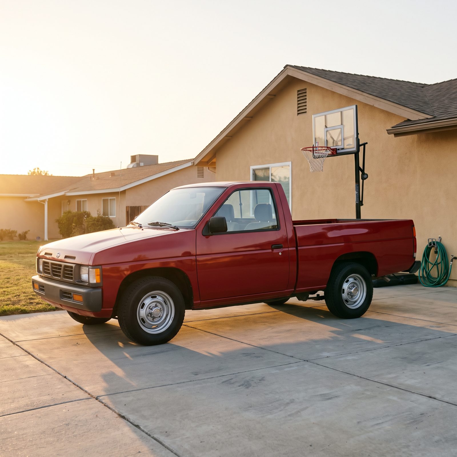 Nissan Hardbody Regular Cab, Strong Lines Without Excess Mass