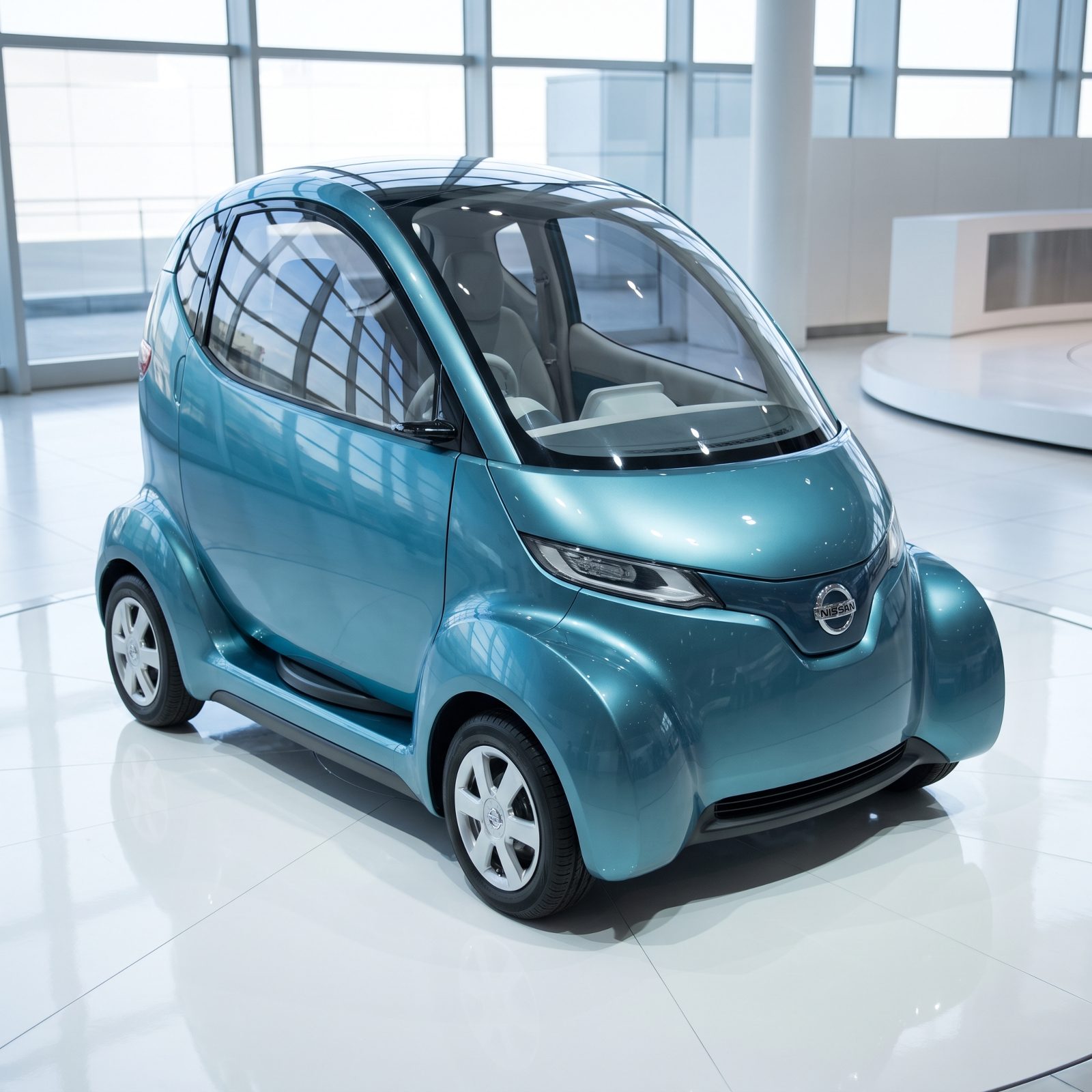 Nissan Pivo: The Electric Egg Whose Cabin Spun a Full 360 Degrees