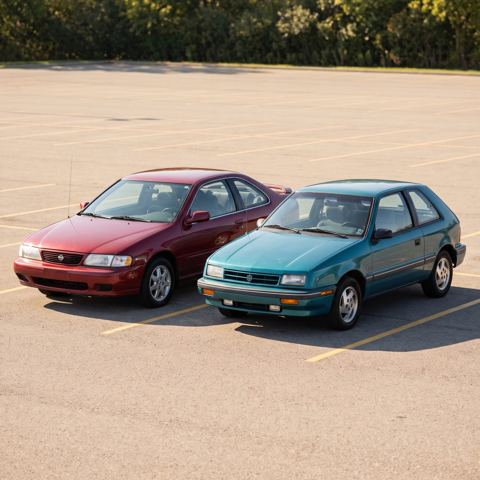 Nissan Sentra SE-R vs. Dodge Shadow ES: A Great Engine Created Credibility