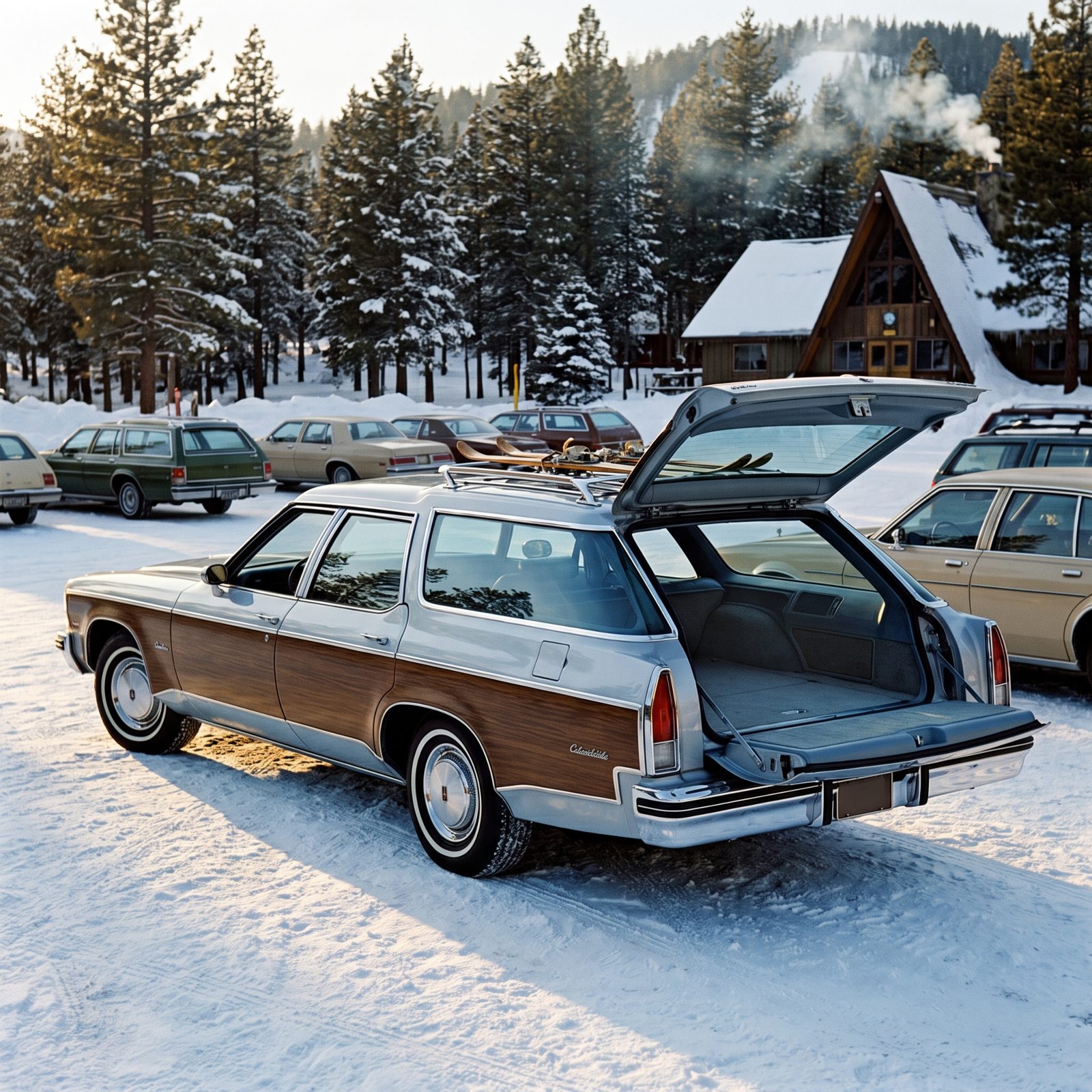 Oldsmobile Custom Cruiser 1976, Clamshell-Era Scale and Comfort