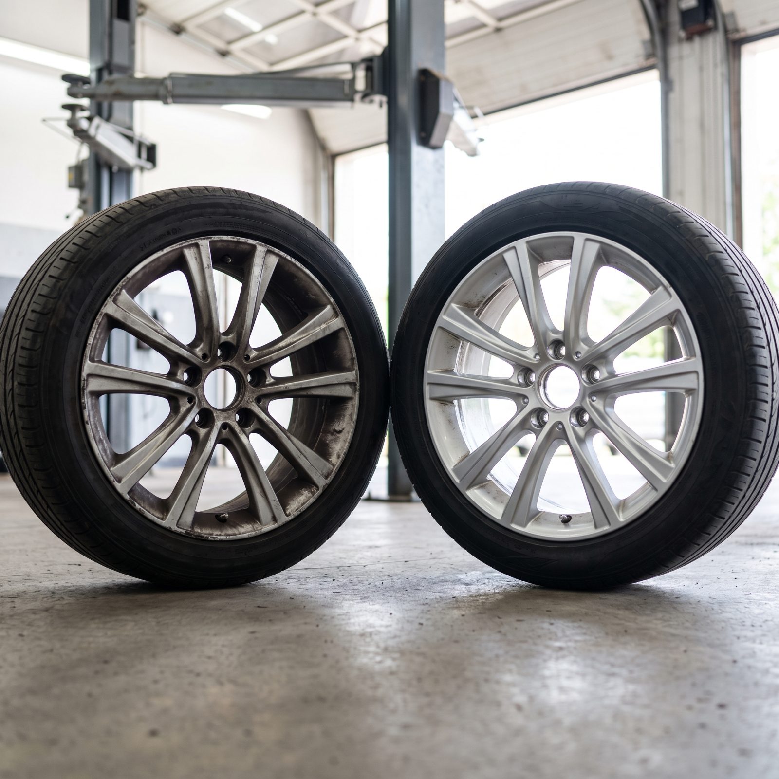 One Unusually Clean Wheel Can Mean Its Brake Is Not Working Fully