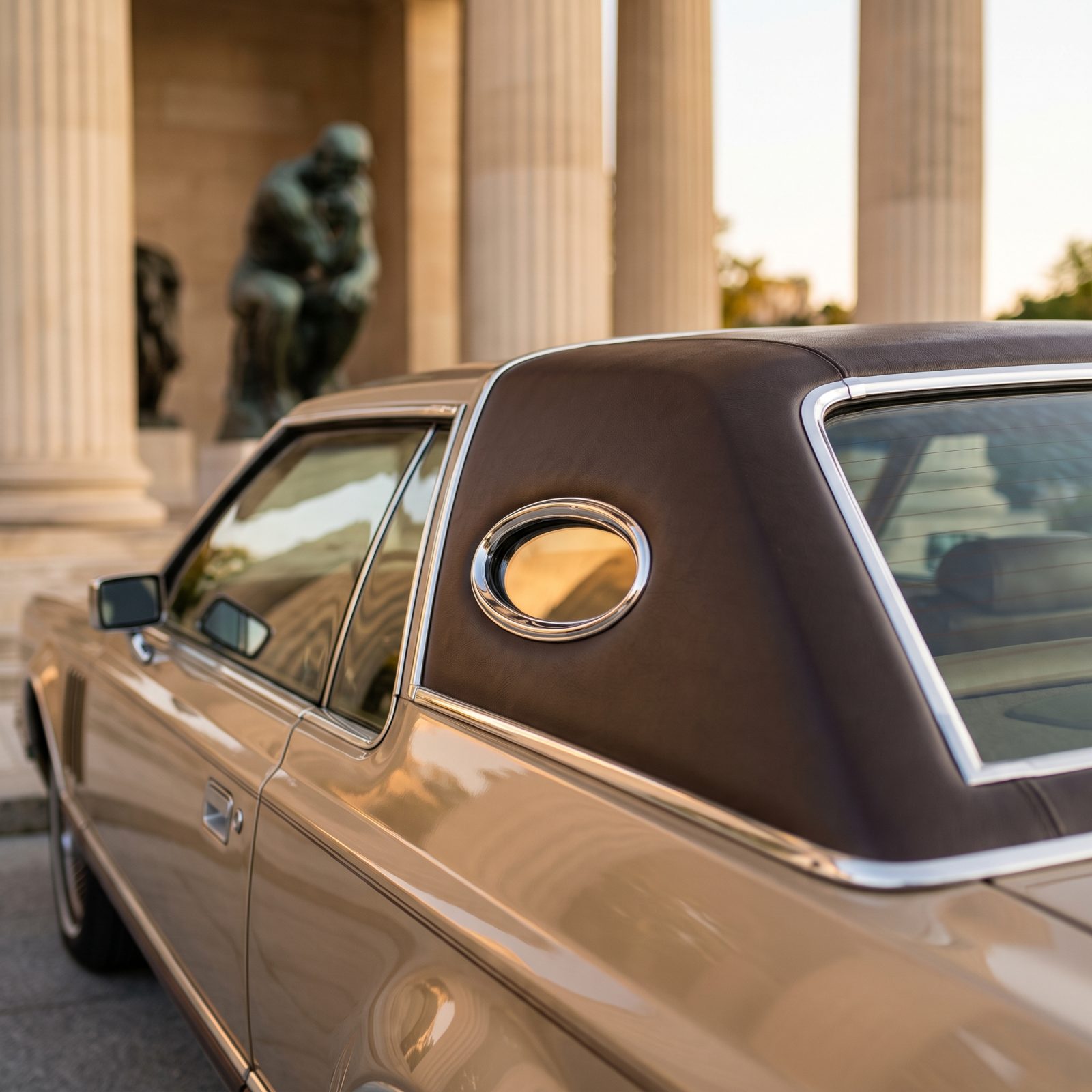 Opera Windows Set Into the Rear Pillars