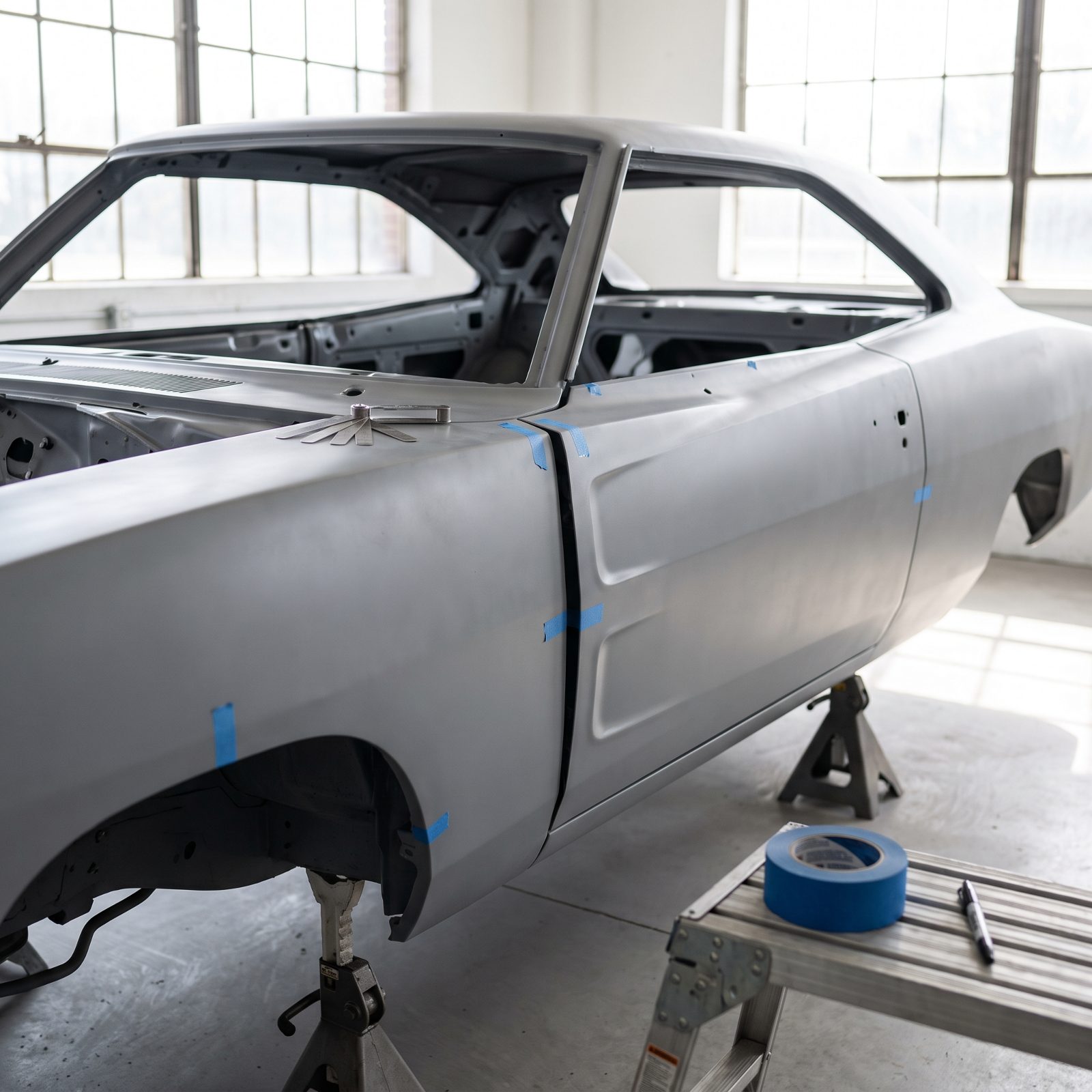 Painting the Car Before Setting Panel Gaps
