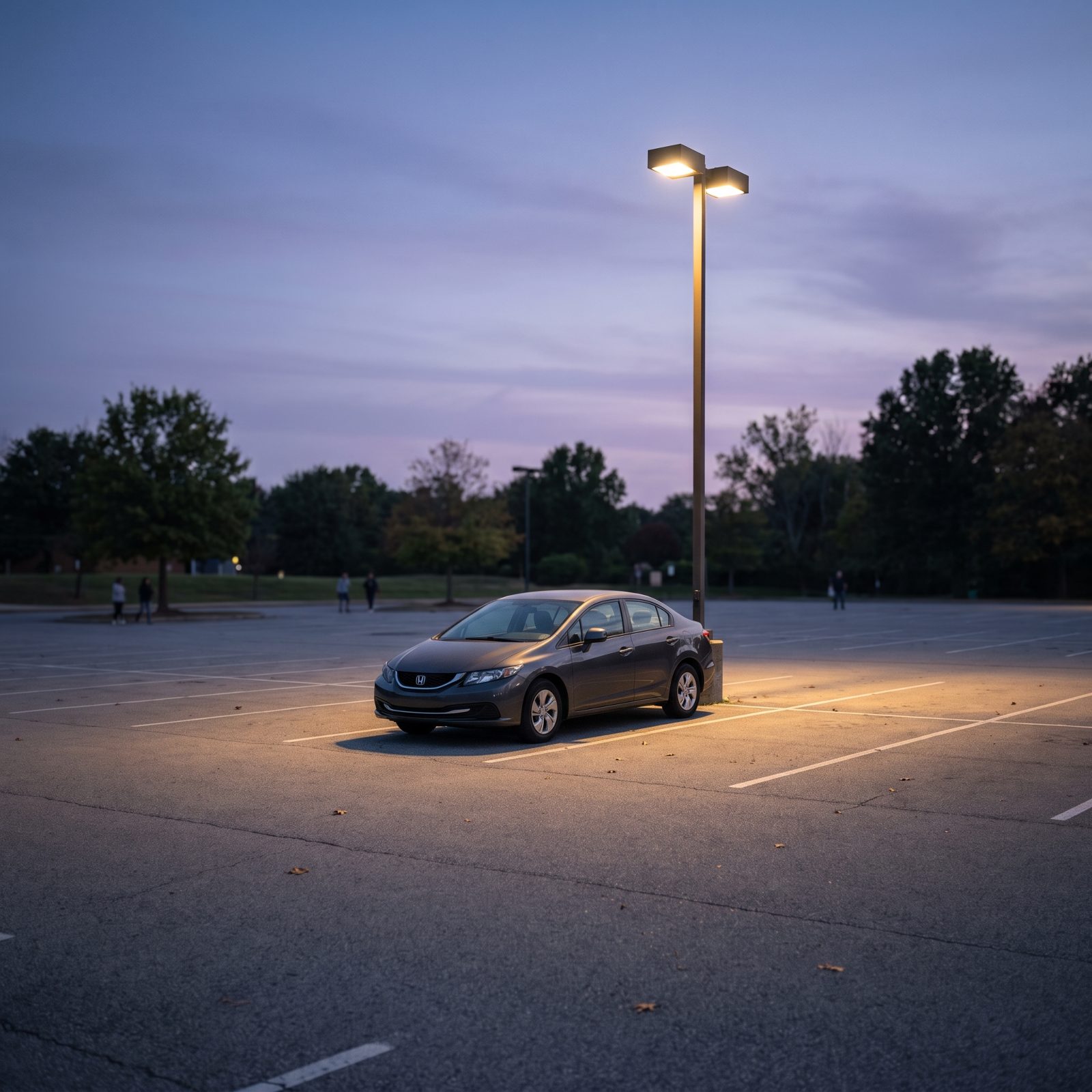 Parking Under a Light That Actually Works