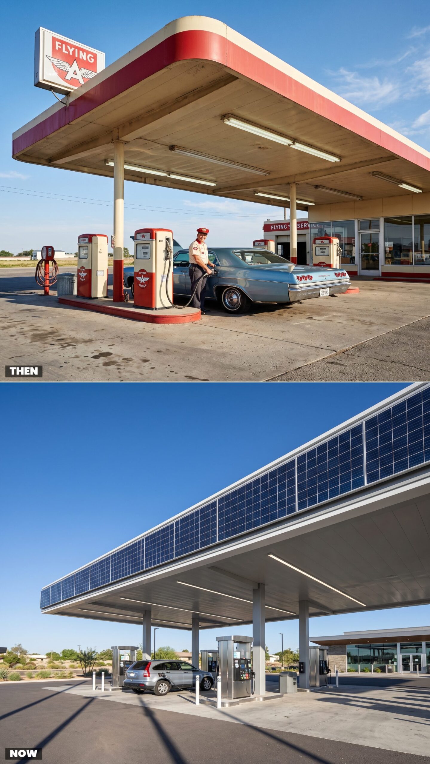 Plain Metal Canopies vs. Solar-Panel Canopies