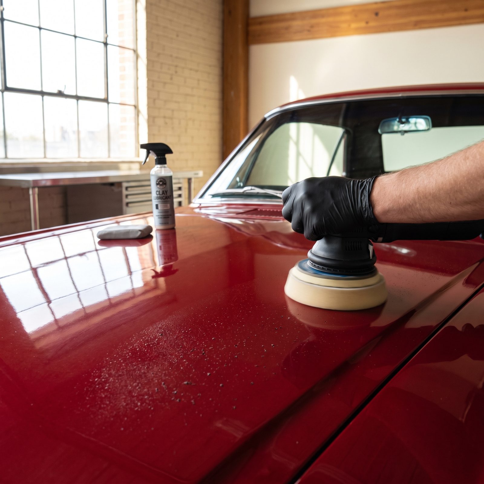 Polishing Over Contaminated Paint Without Claying First