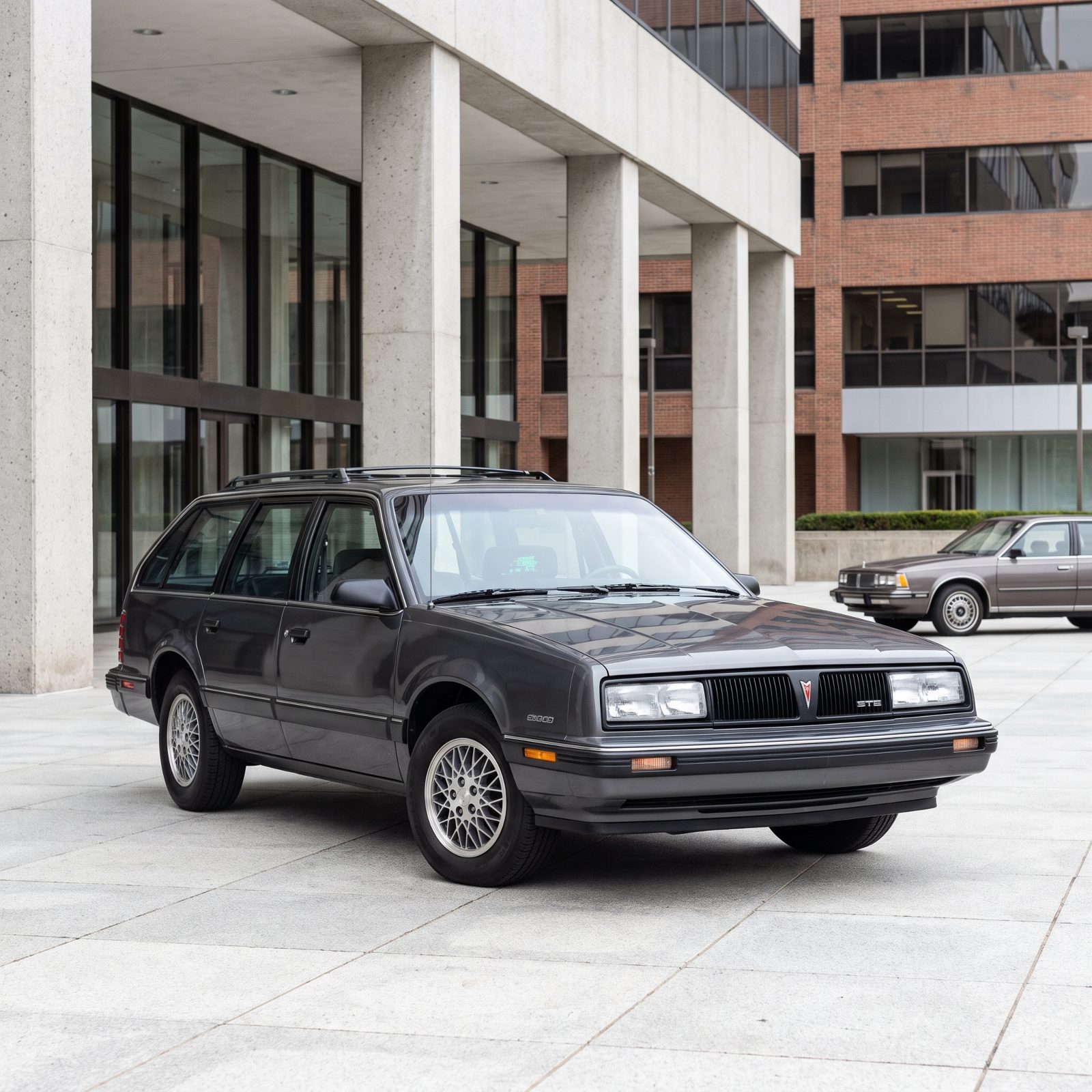 Pontiac 6000 STE Safari, Digital-Era Sport-Sedan Thinking in Wagon Form