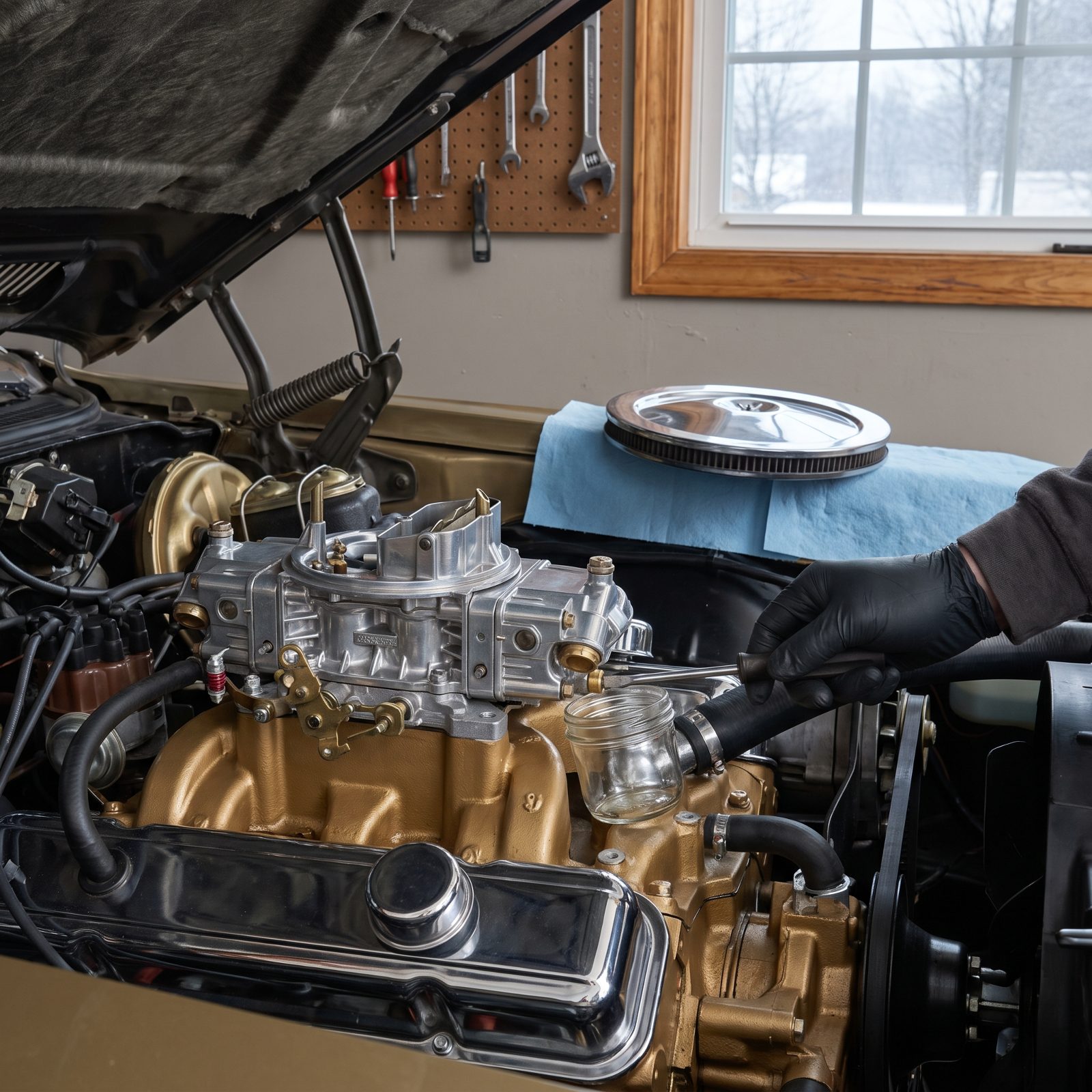 Prepare the Carburetor and Float Bowl for a Long Rest
