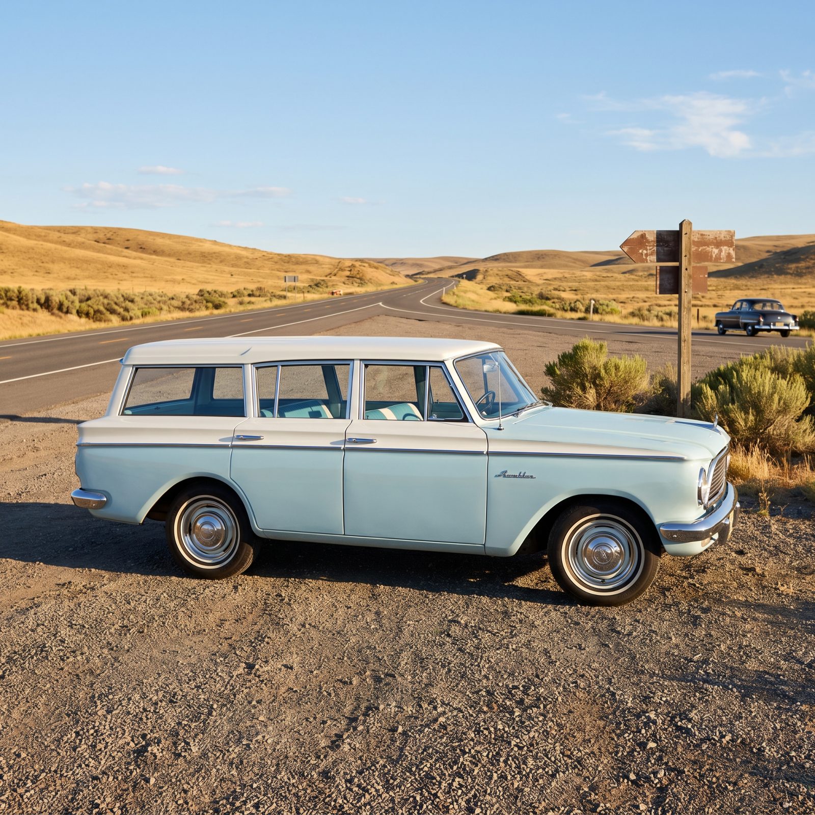 Rambler American Wagon, Economy-Car Dimensions With Real Cargo Space