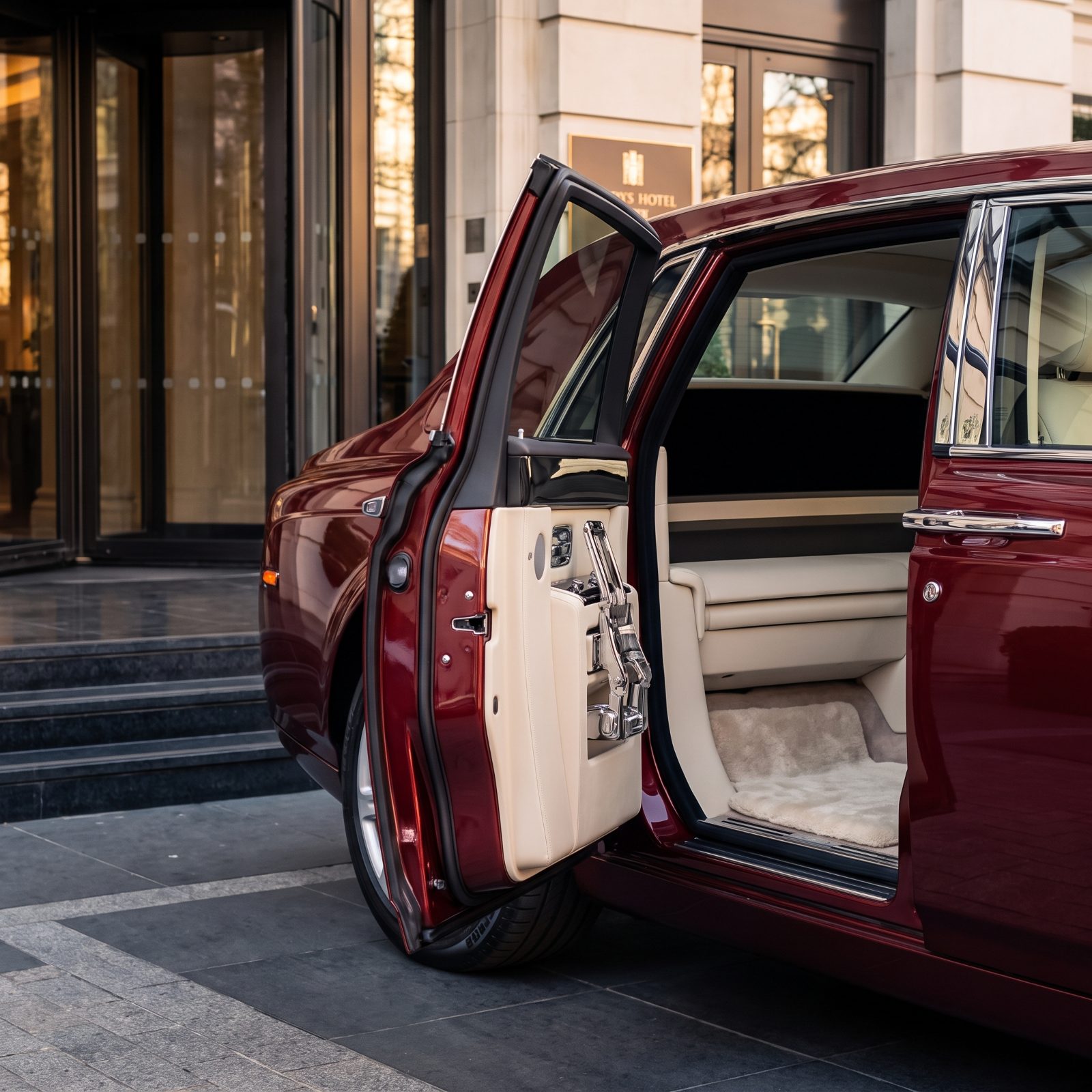 Rear-Hinged Coach Doors That Open Like a Reveal