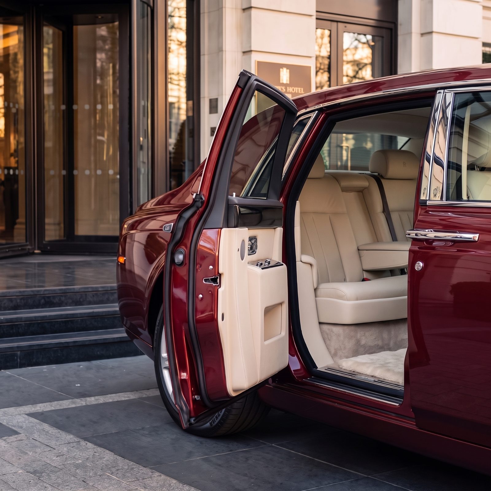 Rear-Hinged Coach Doors That Open Like a Reveal