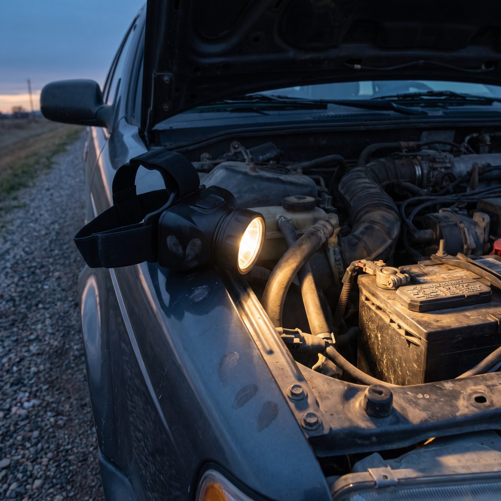 A Rechargeable Headlamp for Hands-Free Repairs