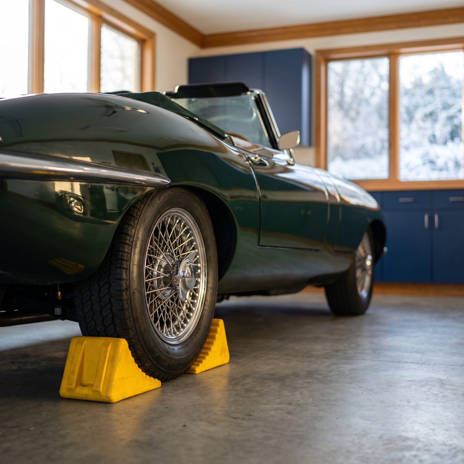 Release the Parking Brake, Select the Correct Gear, and Use Wheel Chocks