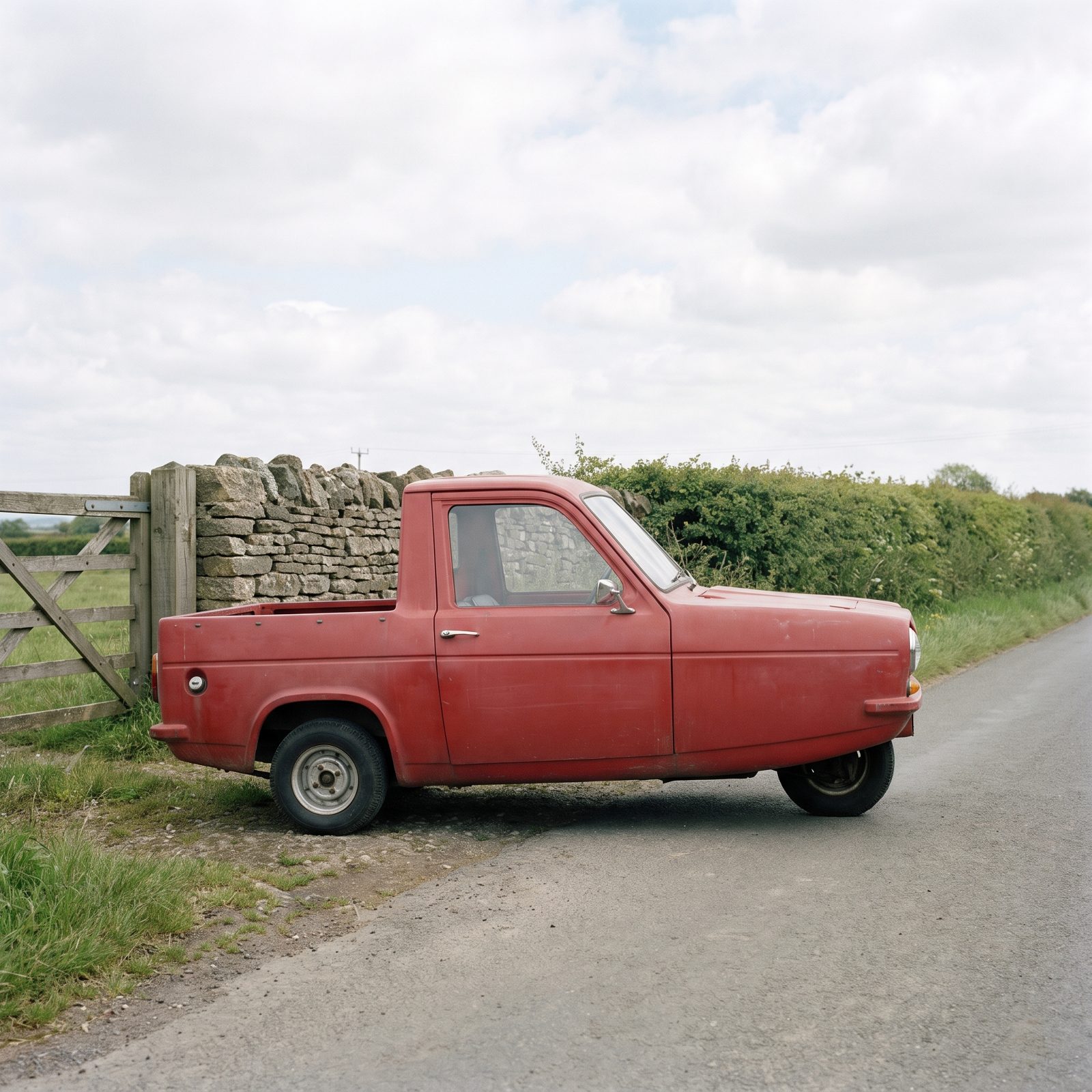 Reliant Ant, Three-Wheeled Pickup Minimalism