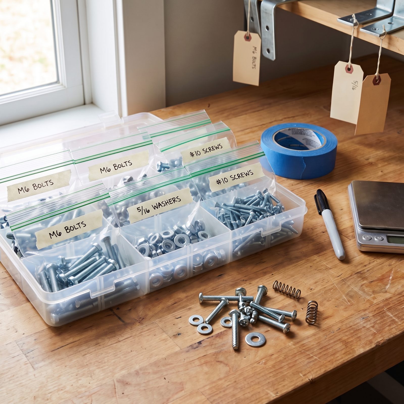 Removing Parts Without Labeling, Bagging, and Organizing Their Hardware