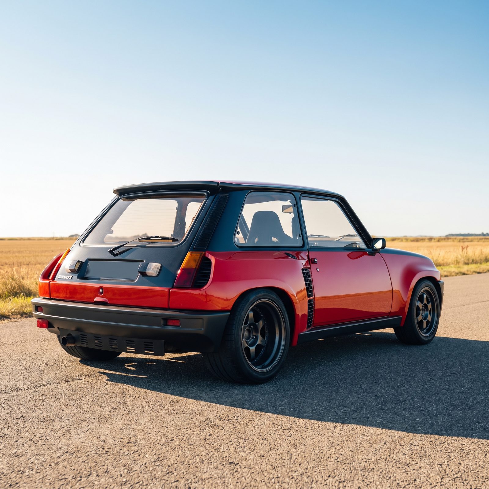 Renault 5 Turbo: Rear Fenders That Look Ready to Pounce
