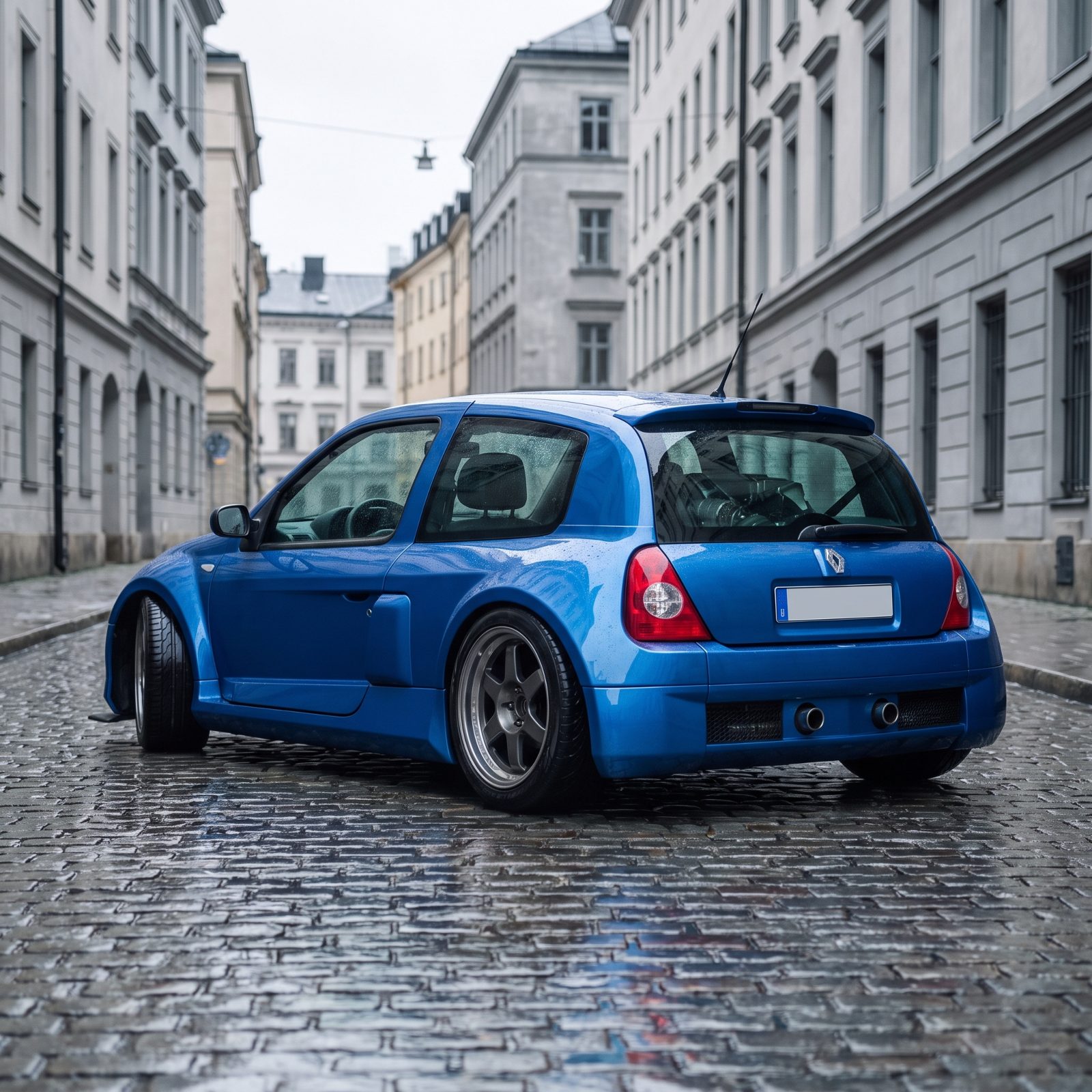 Renault Clio V6: The Shopping Car With Its Engine Where the Groceries Belonged