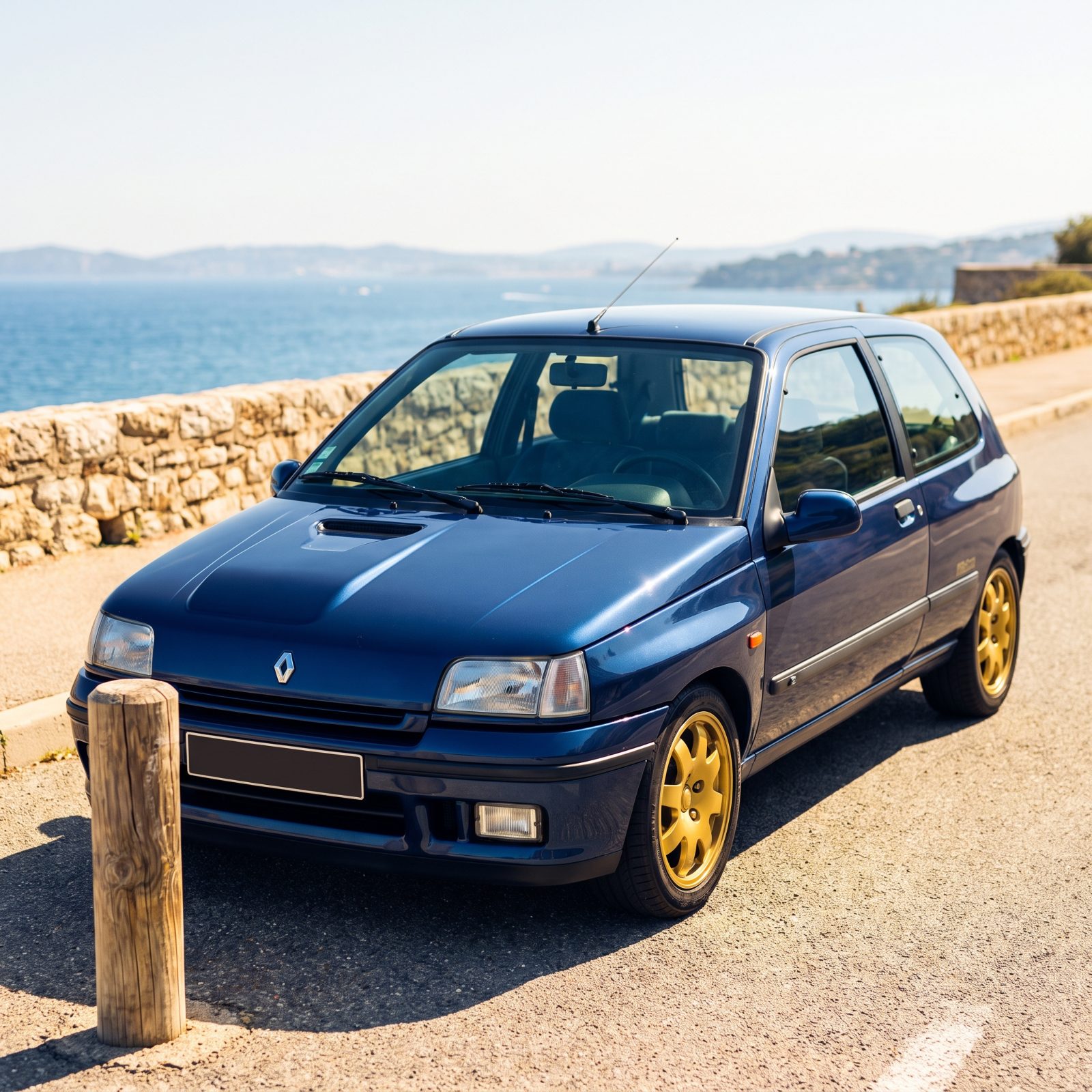 Renault Clio Williams: Gold Wheels and Rally-Bred Stance