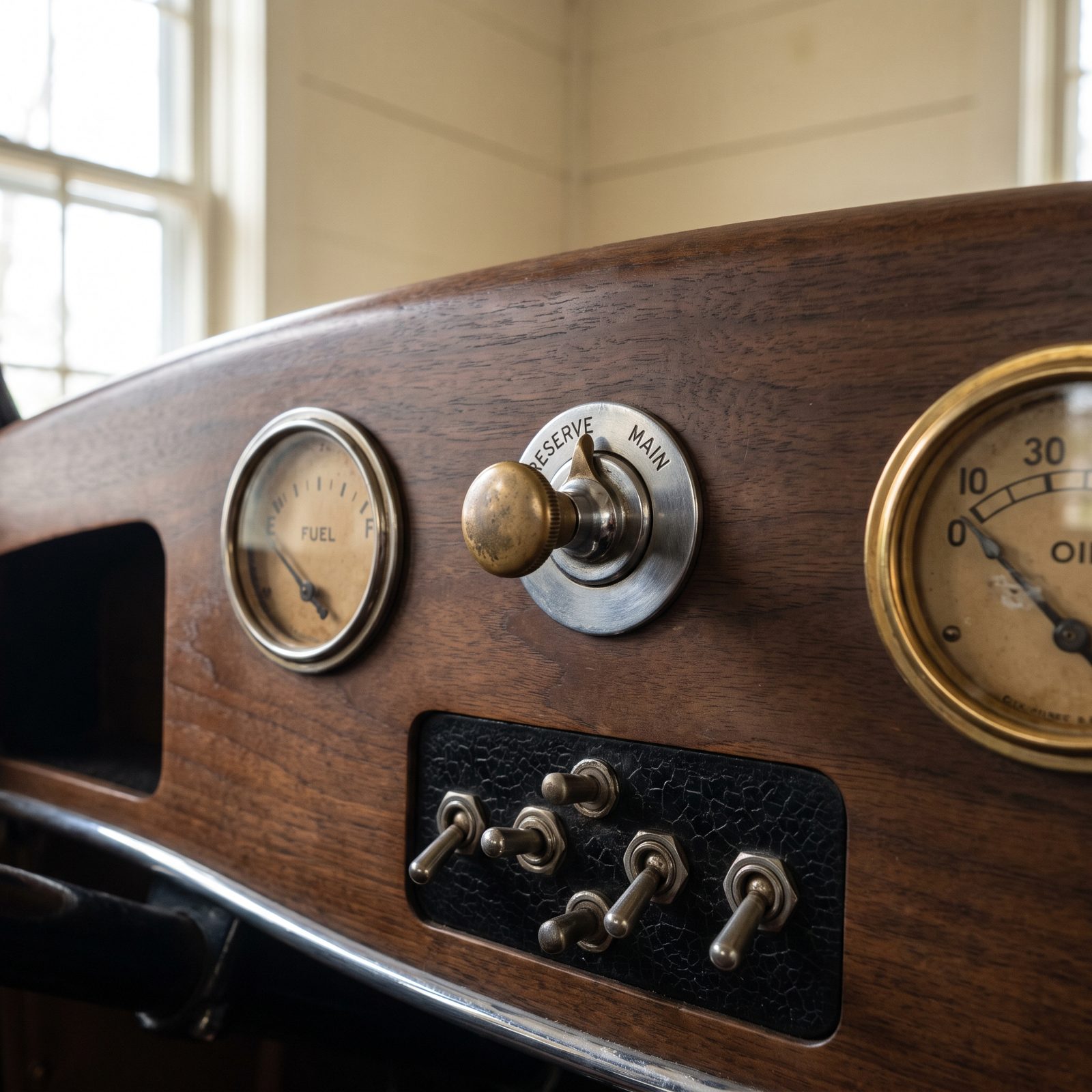 The Reserve-Fuel Control, Back When a Gas Gauge Was Optional