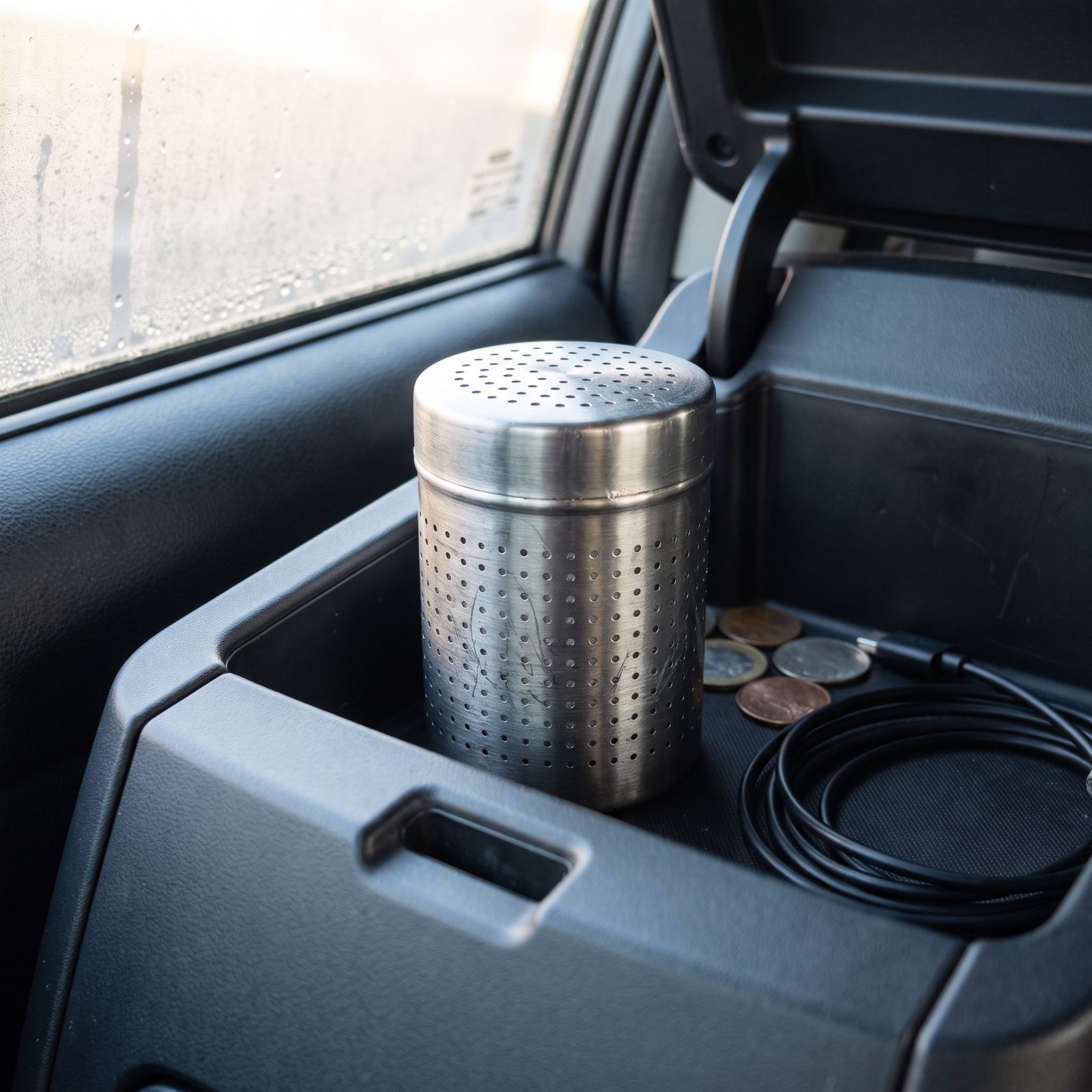 A Reusable Silica-Gel Canister to Kill Damp in Storage Compartments