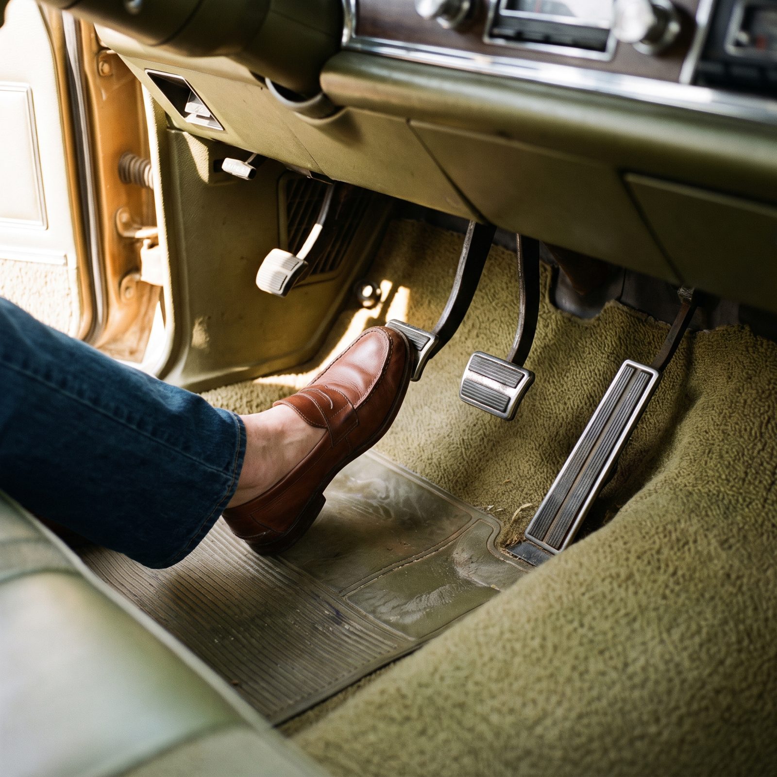 Riding With a Foot Resting on the Clutch