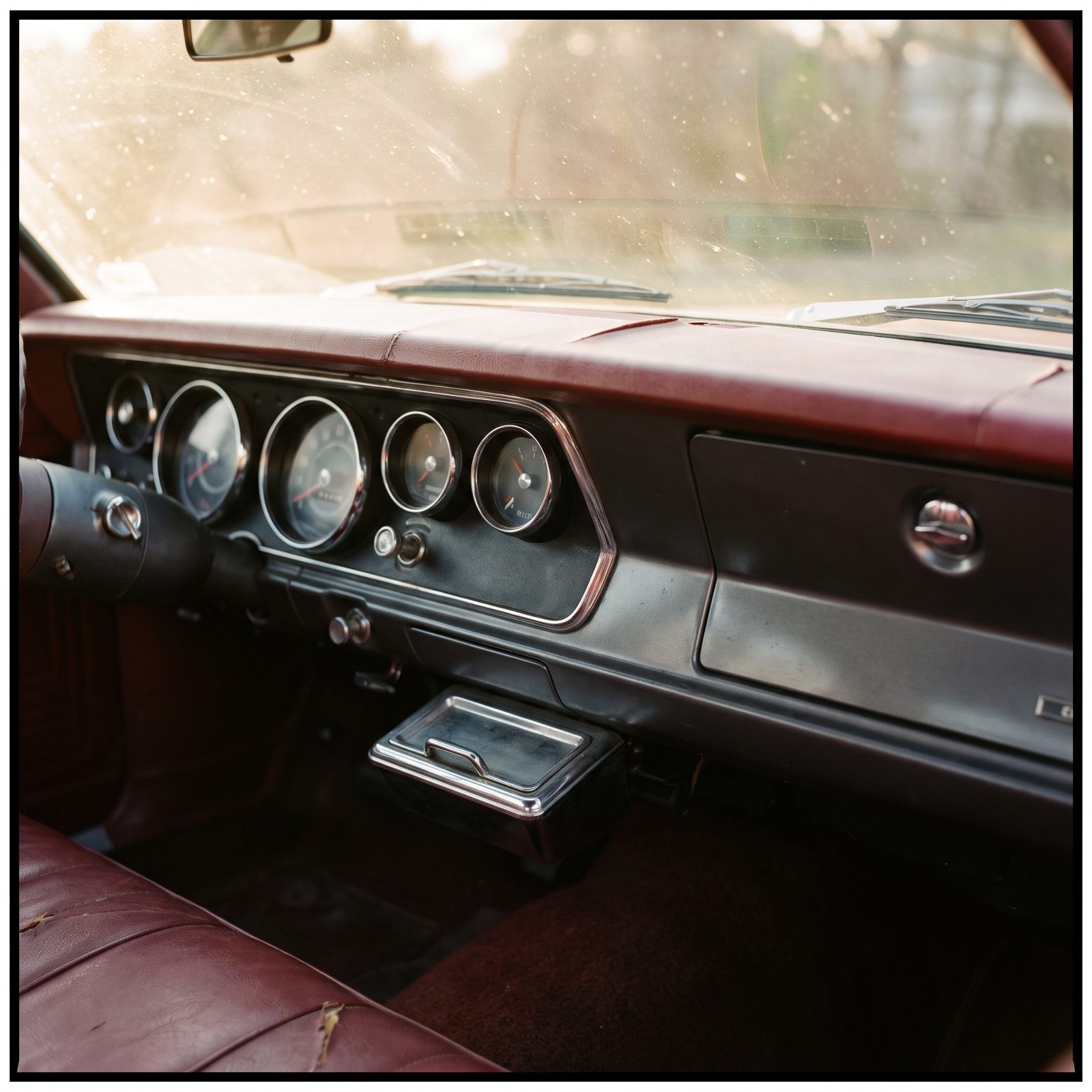 The Rigid Steel Dashboard With Nothing Soft to Hit