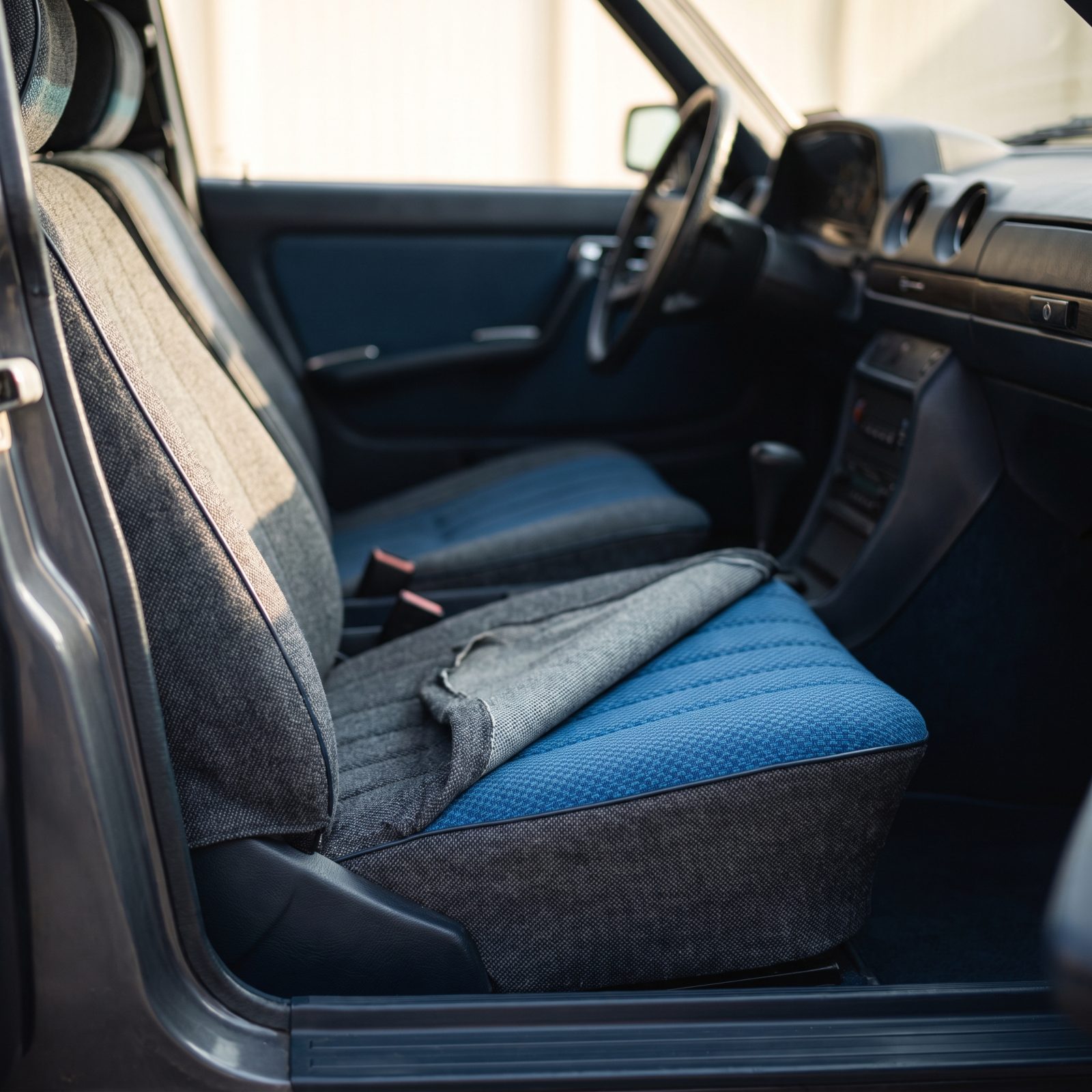 Seat Fabric Hidden Beneath Tailored Covers