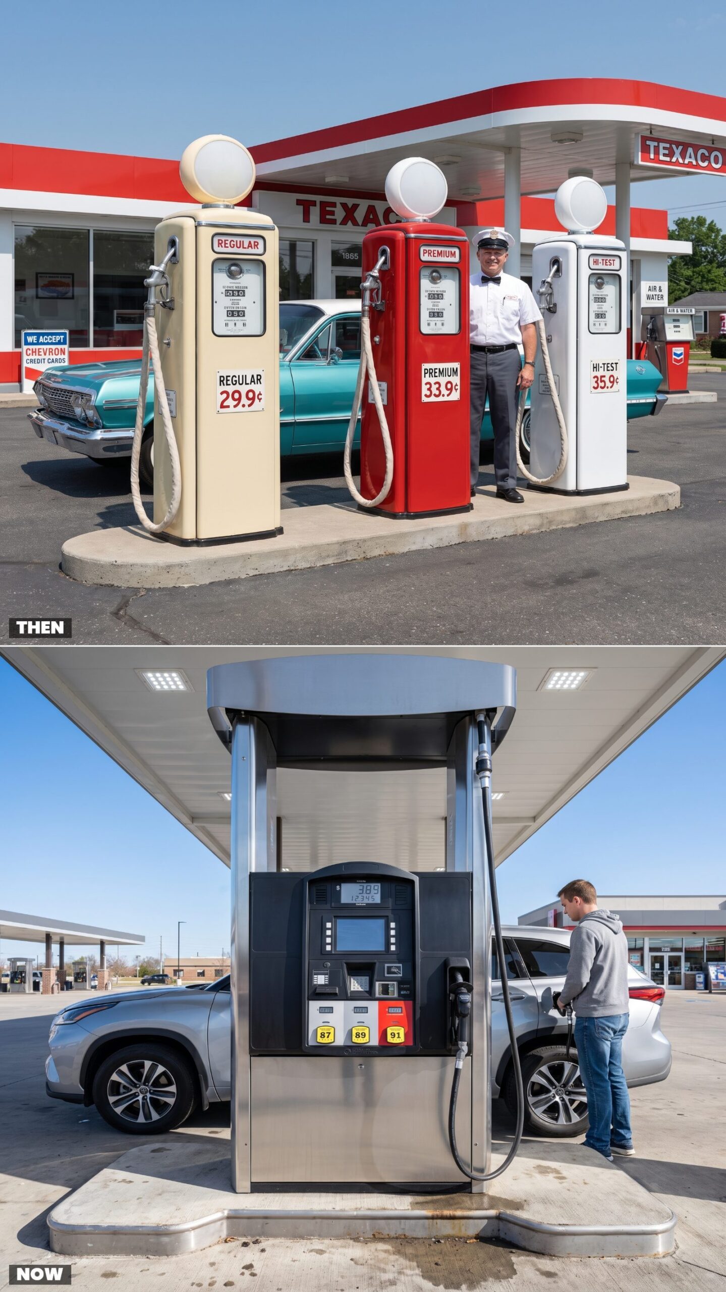 Separate Pumps for Each Grade vs. One Multi-Grade Dispenser