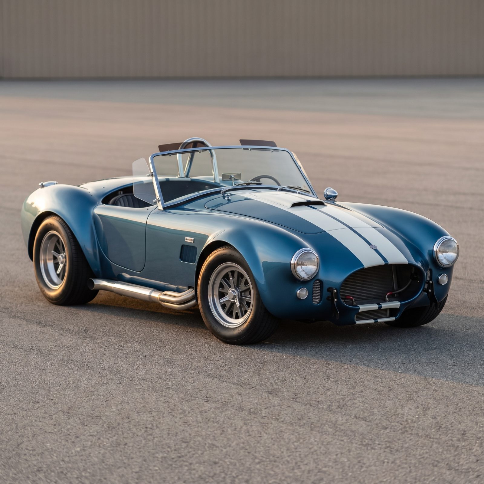 Shelby Cobra: Giant Fenders Wrapped Around a Shoebox Cabin